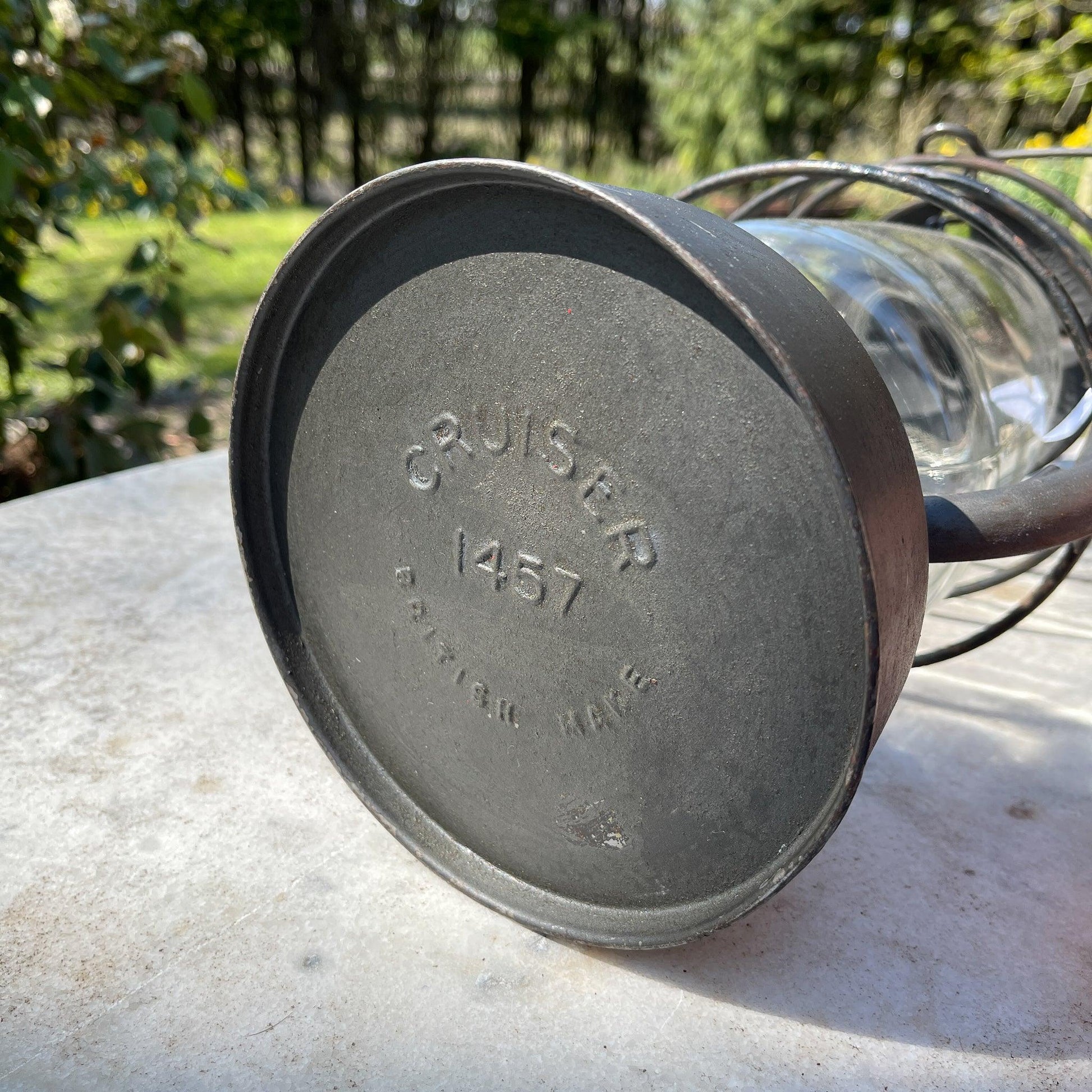 Antieke stormlantaarn Sherwoods Birmingham Cruiser 1457 - Bamestra Curiosa