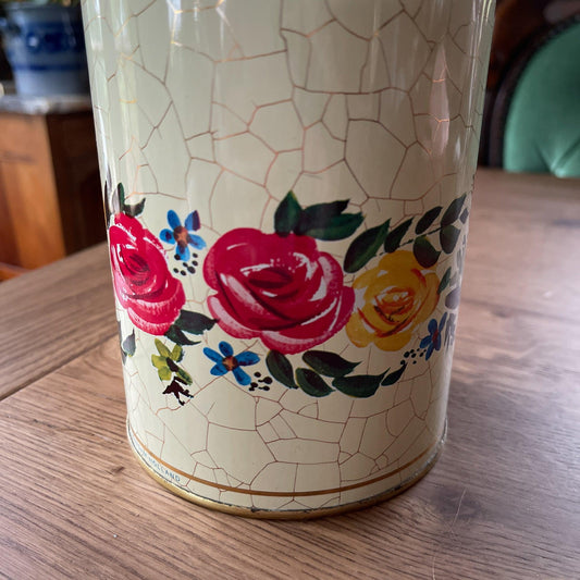 Antieke Verkade beschuit blik - Bamestra Curiosa