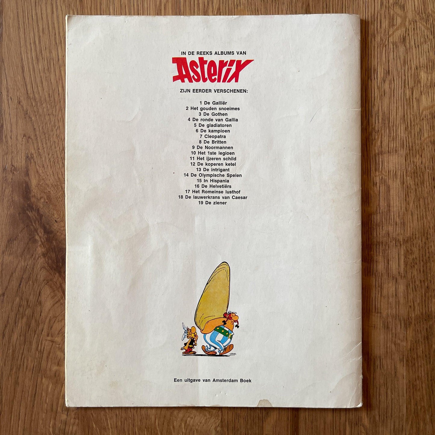 Asterix en het gouden snoeimes - Bamestra Curiosa