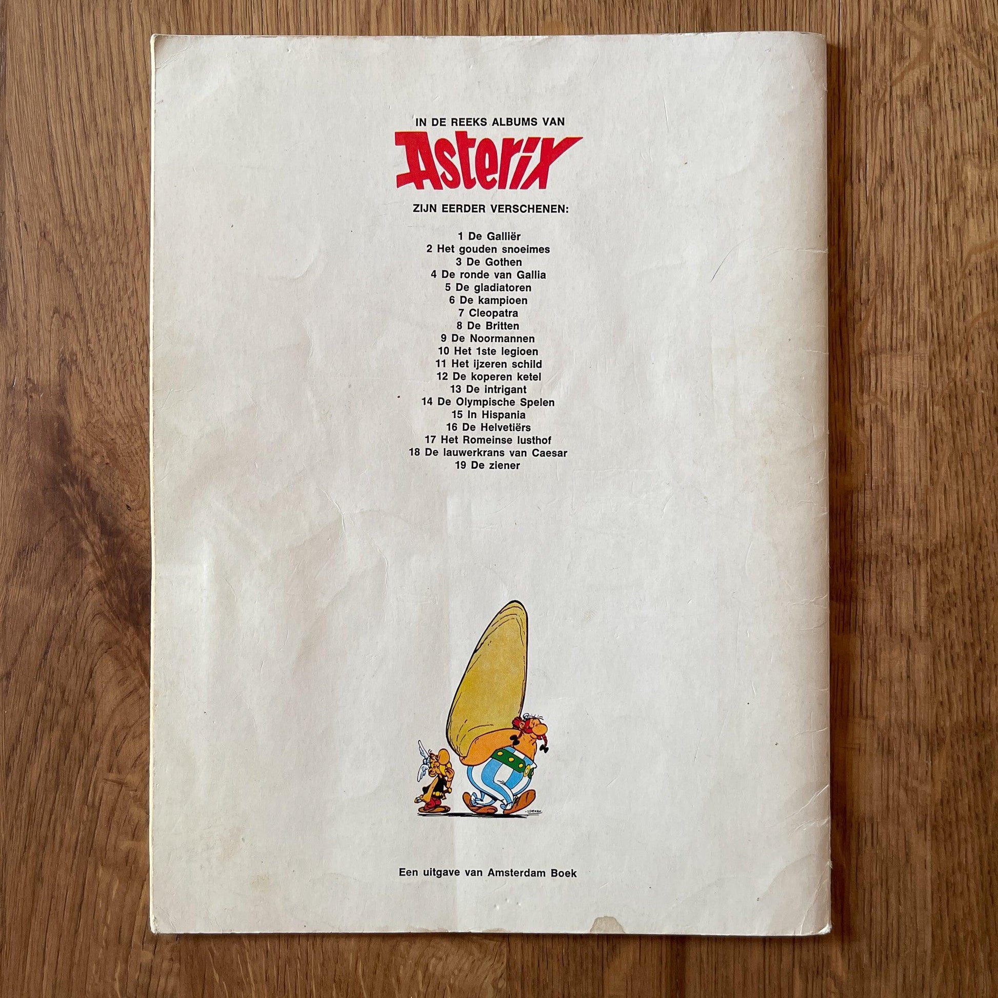 Asterix en het gouden snoeimes - Bamestra Curiosa