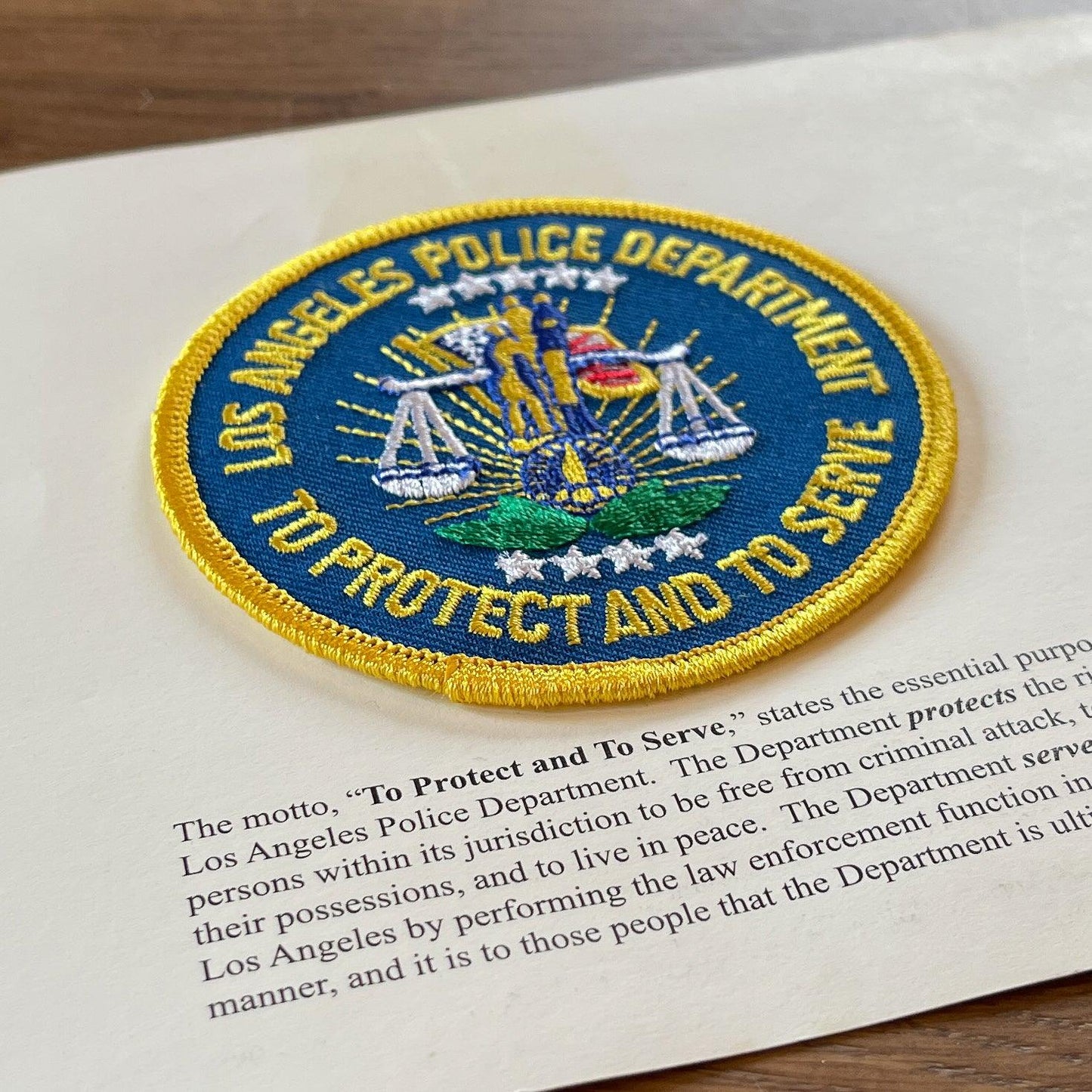 Badge van Los Angeles Police Department - Bamestra Curiosa
