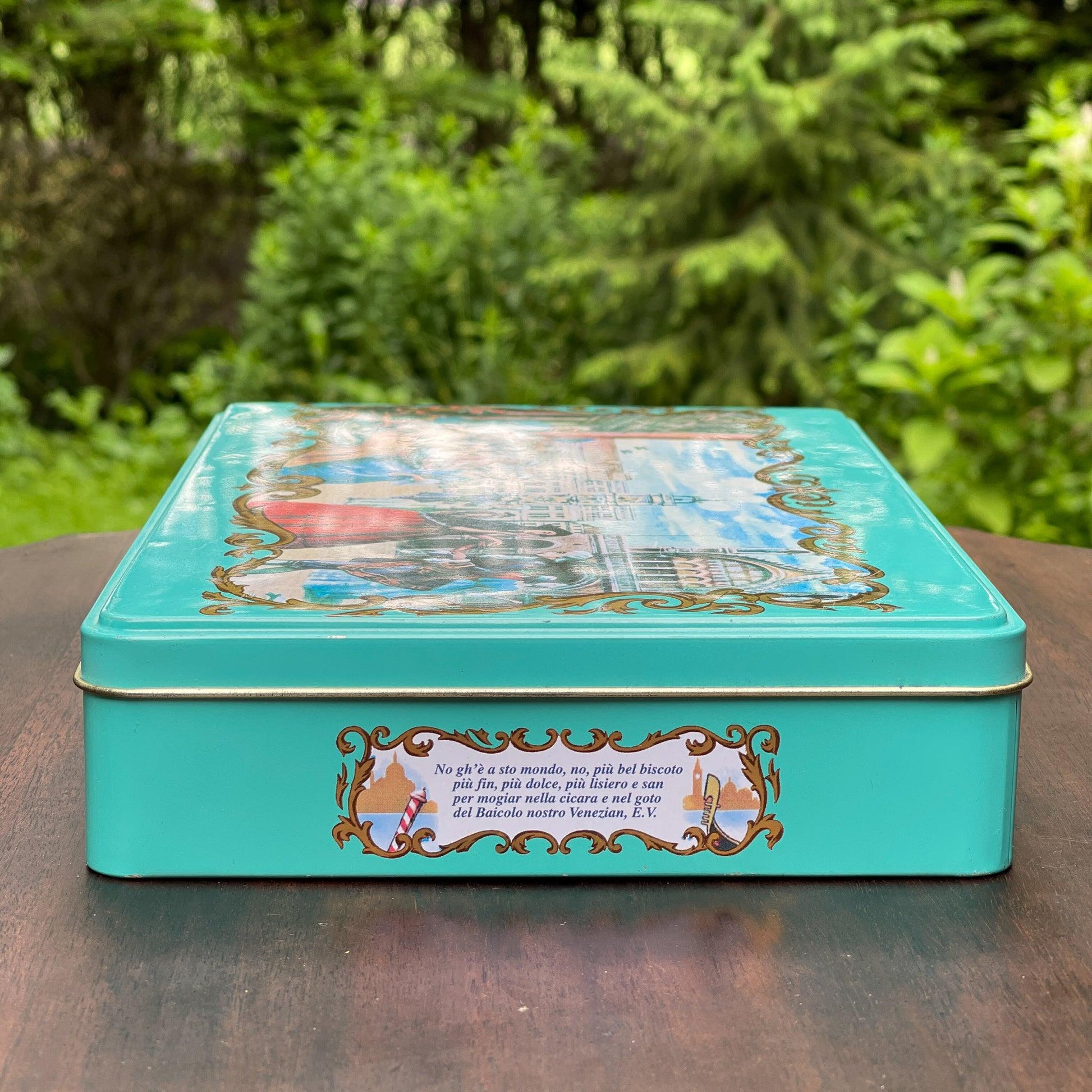 Baicoli Italiaans koekblik - Bamestra Curiosa