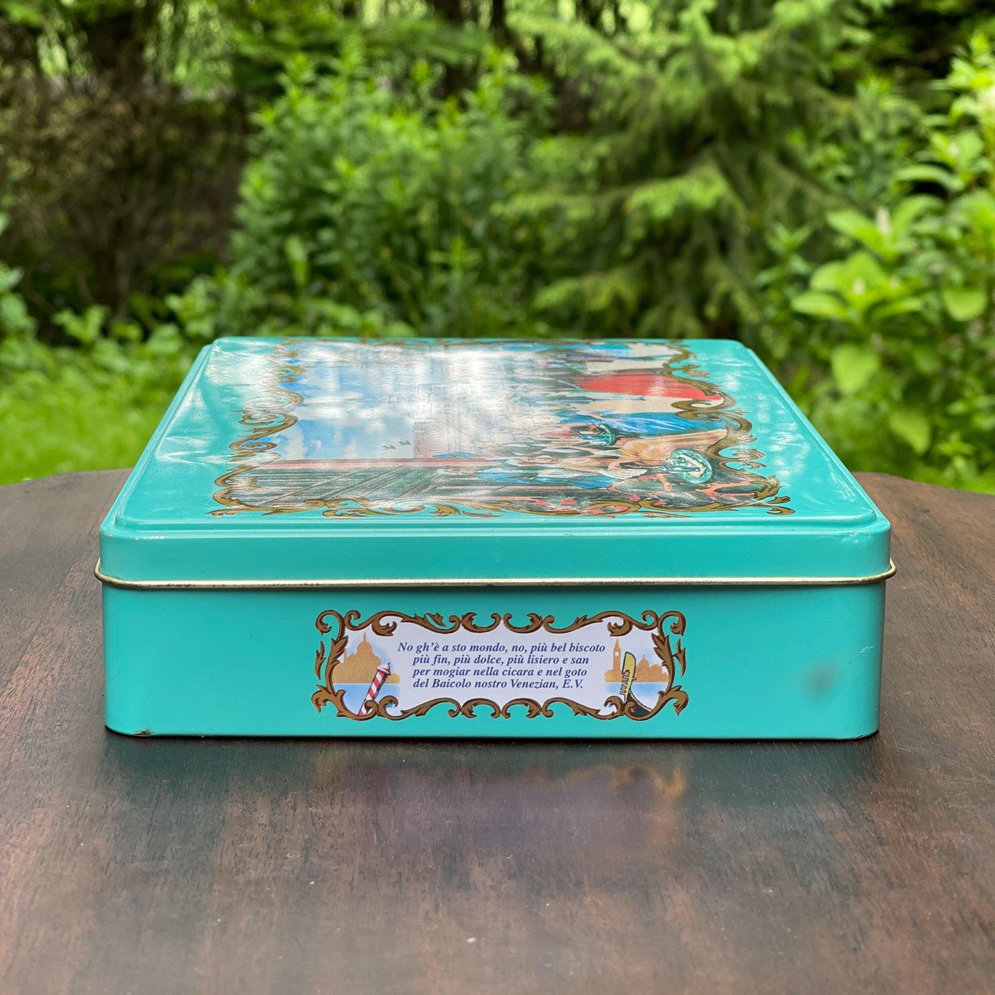 Baicoli Italiaans koekblik - Bamestra Curiosa