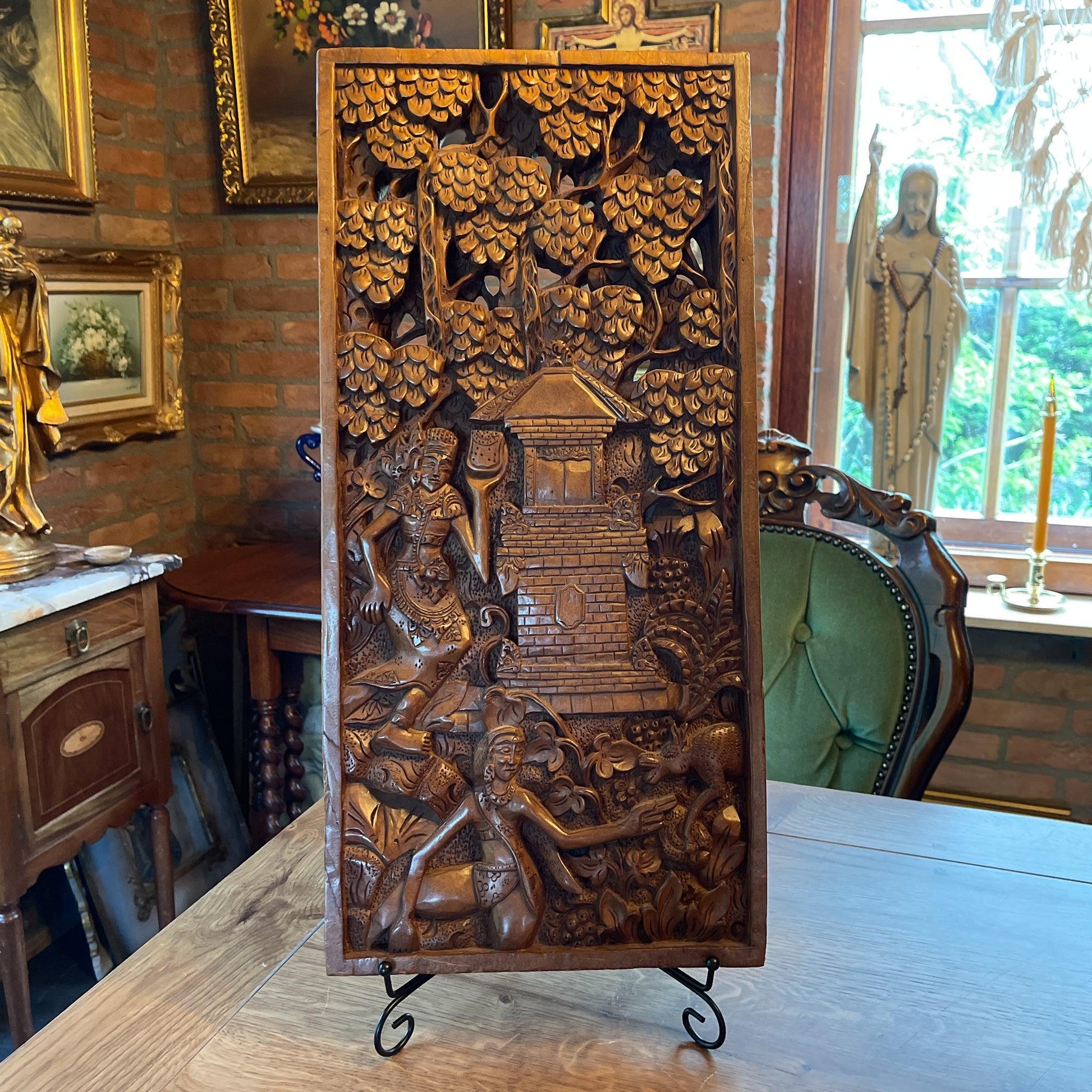 Balinees houtsnijwerk - Bamestra Curiosa