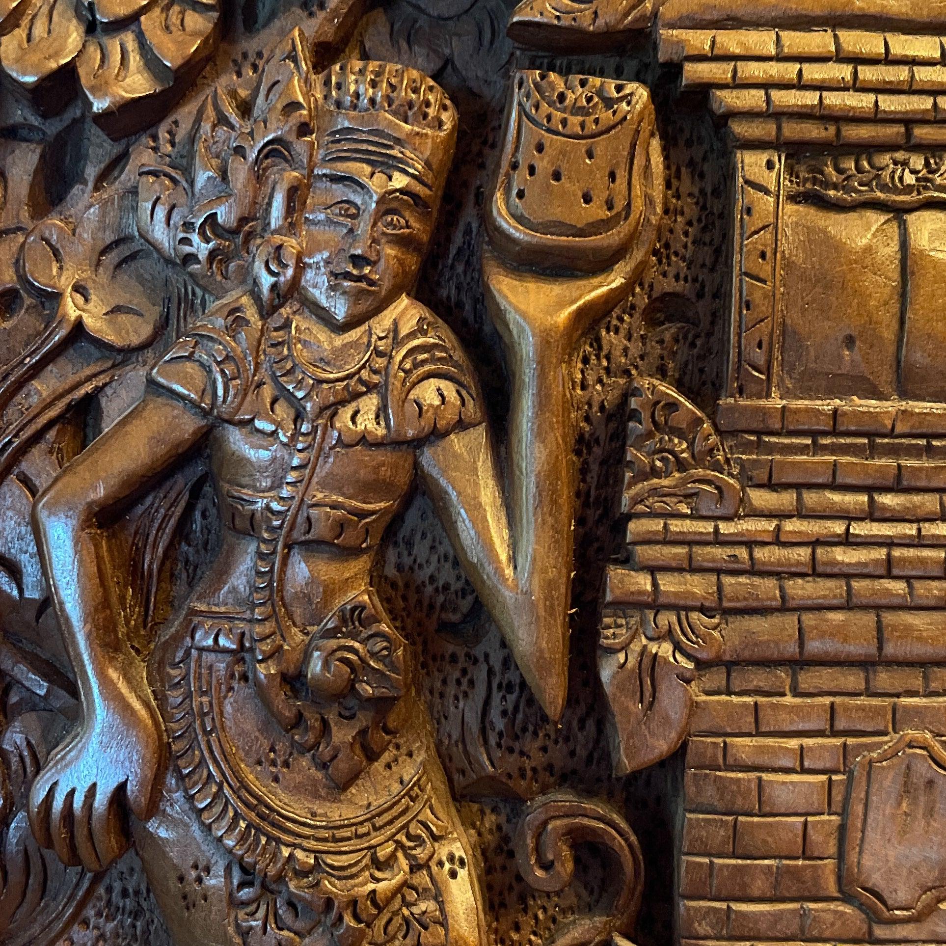 Balinees houtsnijwerk - Bamestra Curiosa