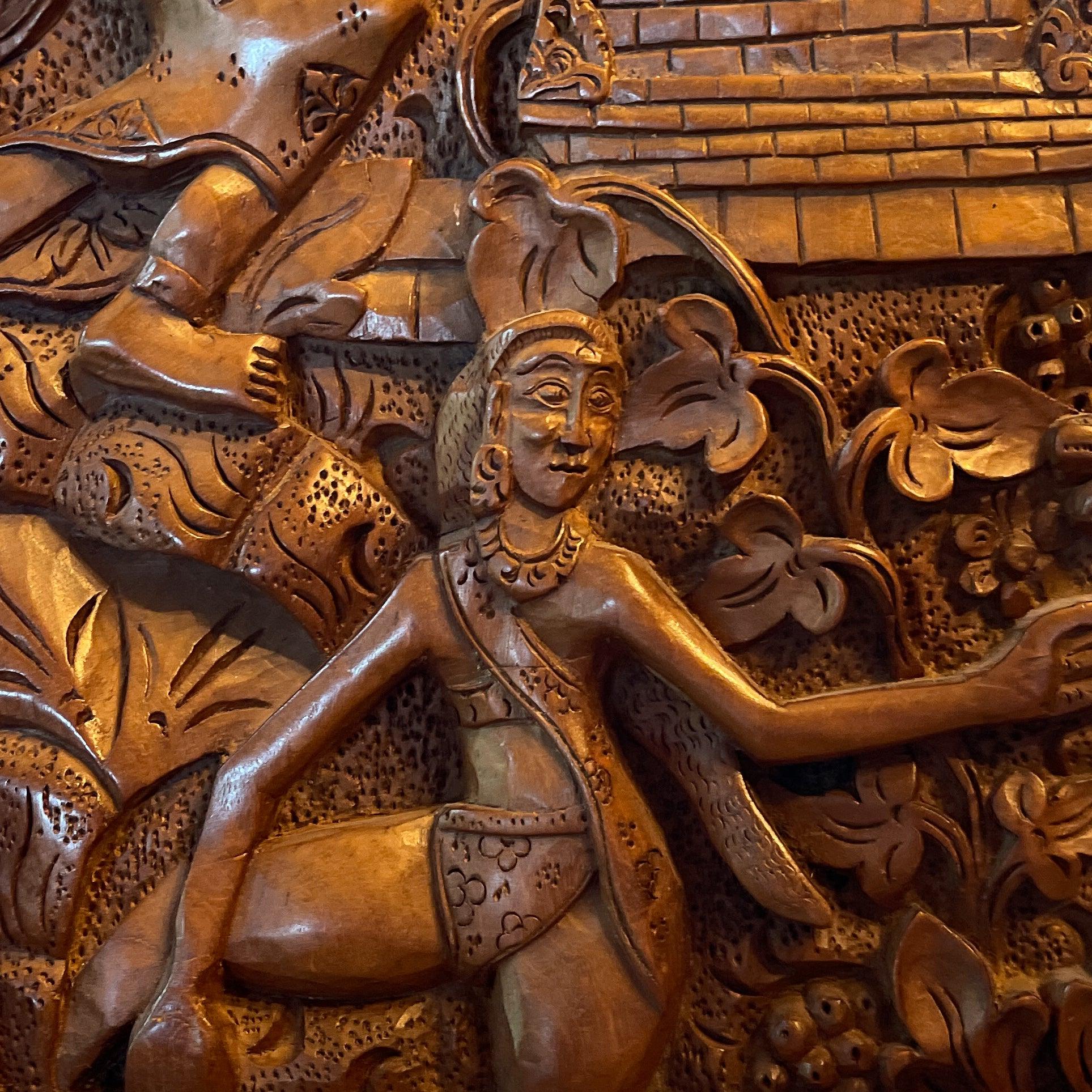 Balinees houtsnijwerk - Bamestra Curiosa