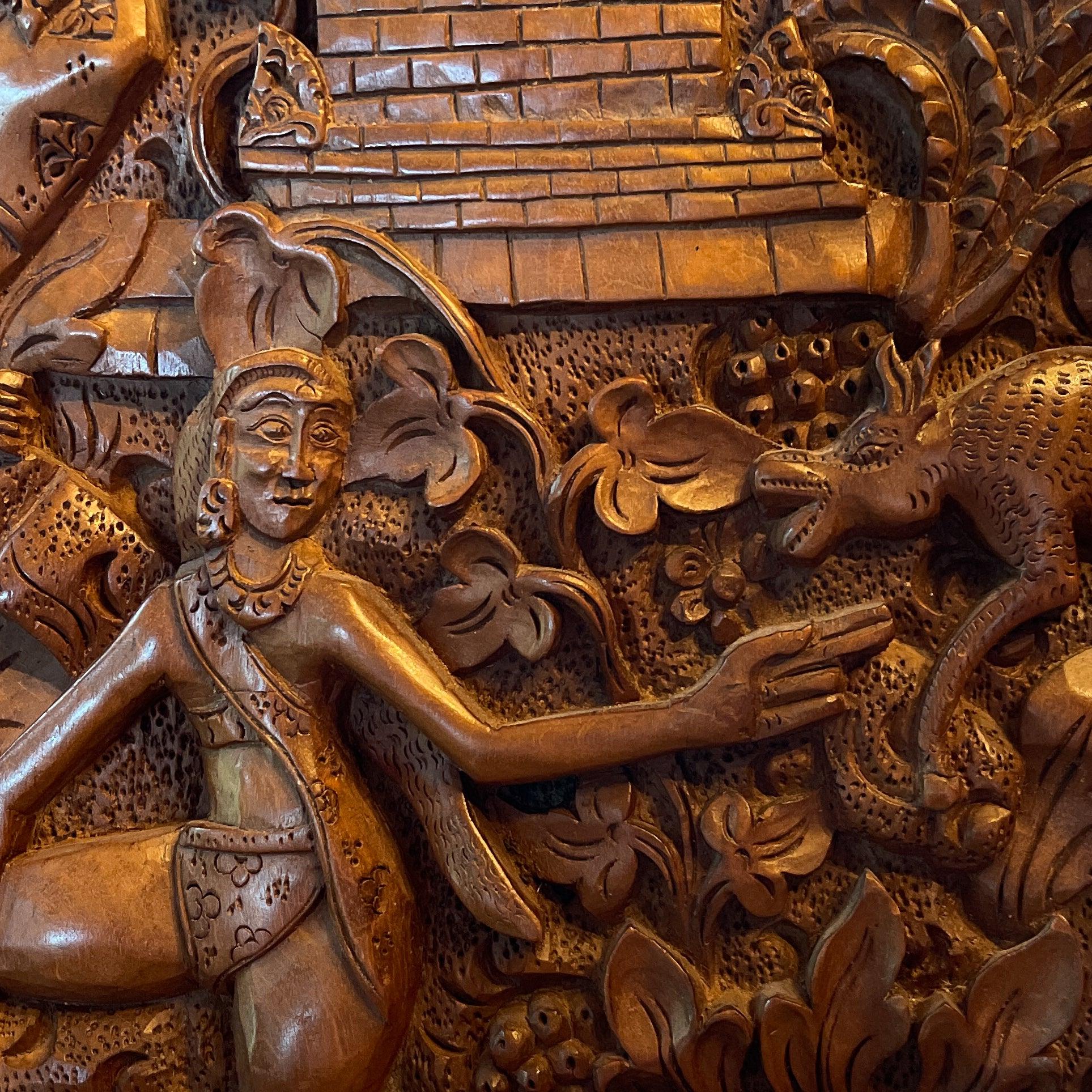 Balinees houtsnijwerk - Bamestra Curiosa