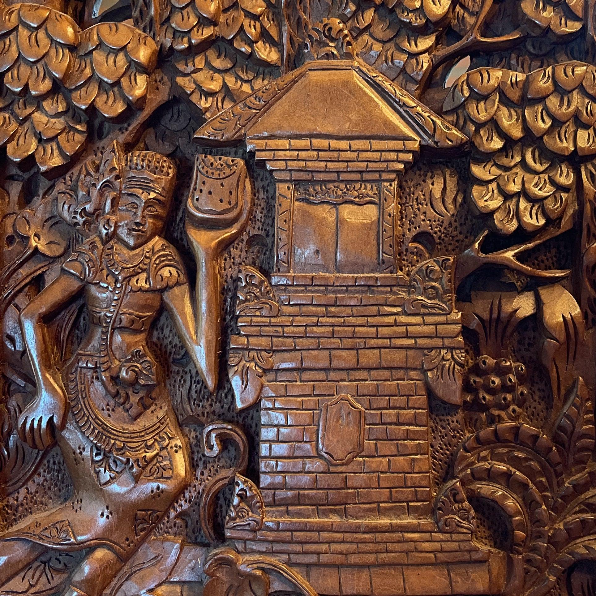 Balinees houtsnijwerk - Bamestra Curiosa