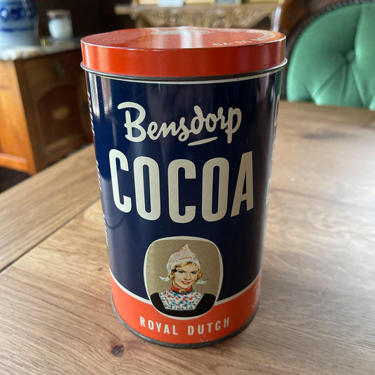 Bensdorp Cocoa blik - Bamestra Curiosa