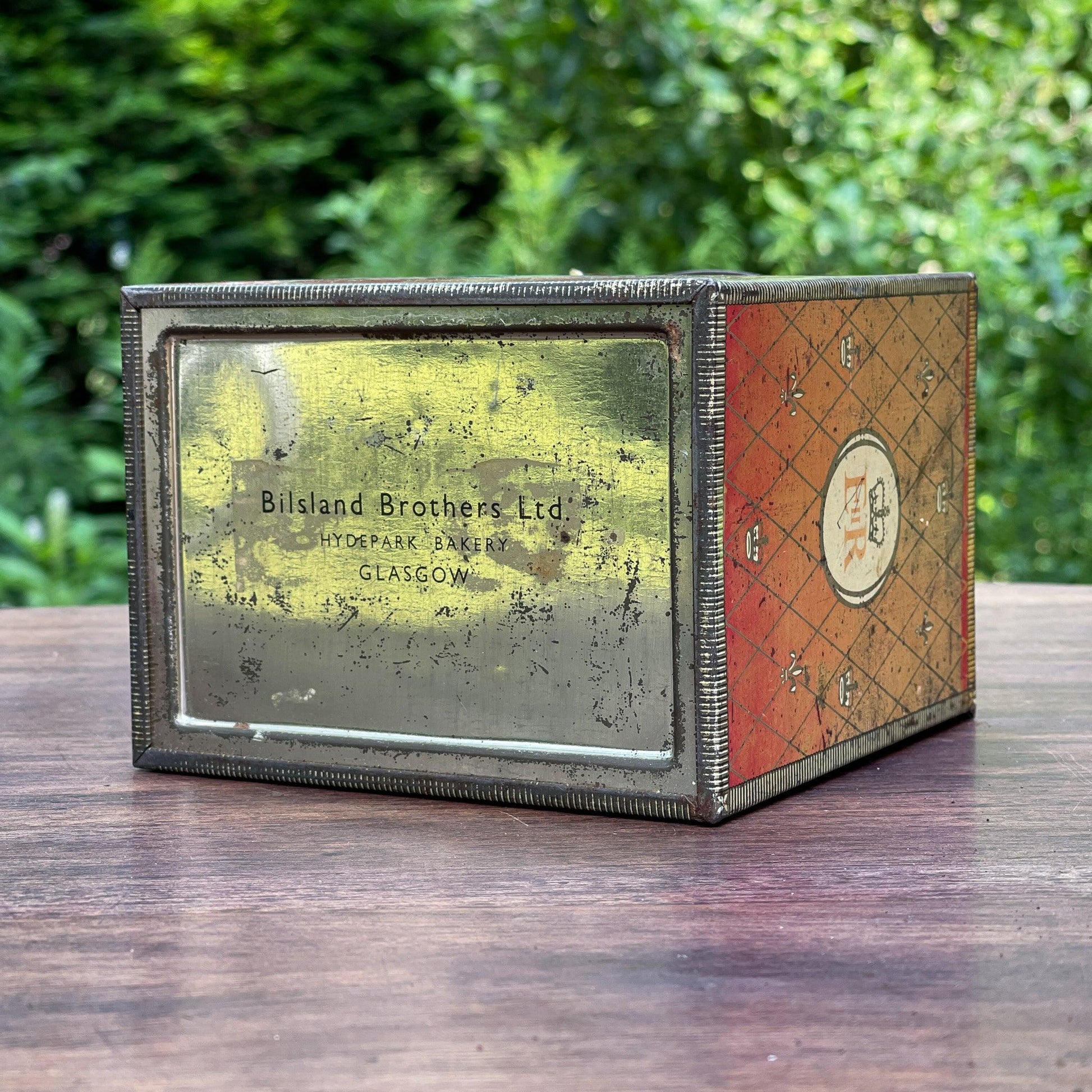 Bilsland Brothers Hydepark Bakery Glasgow blik - Bamestra Curiosa