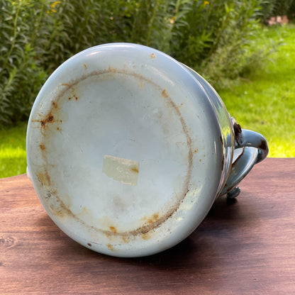 Blauwe emaille theepot / koffiepot - Bamestra Curiosa