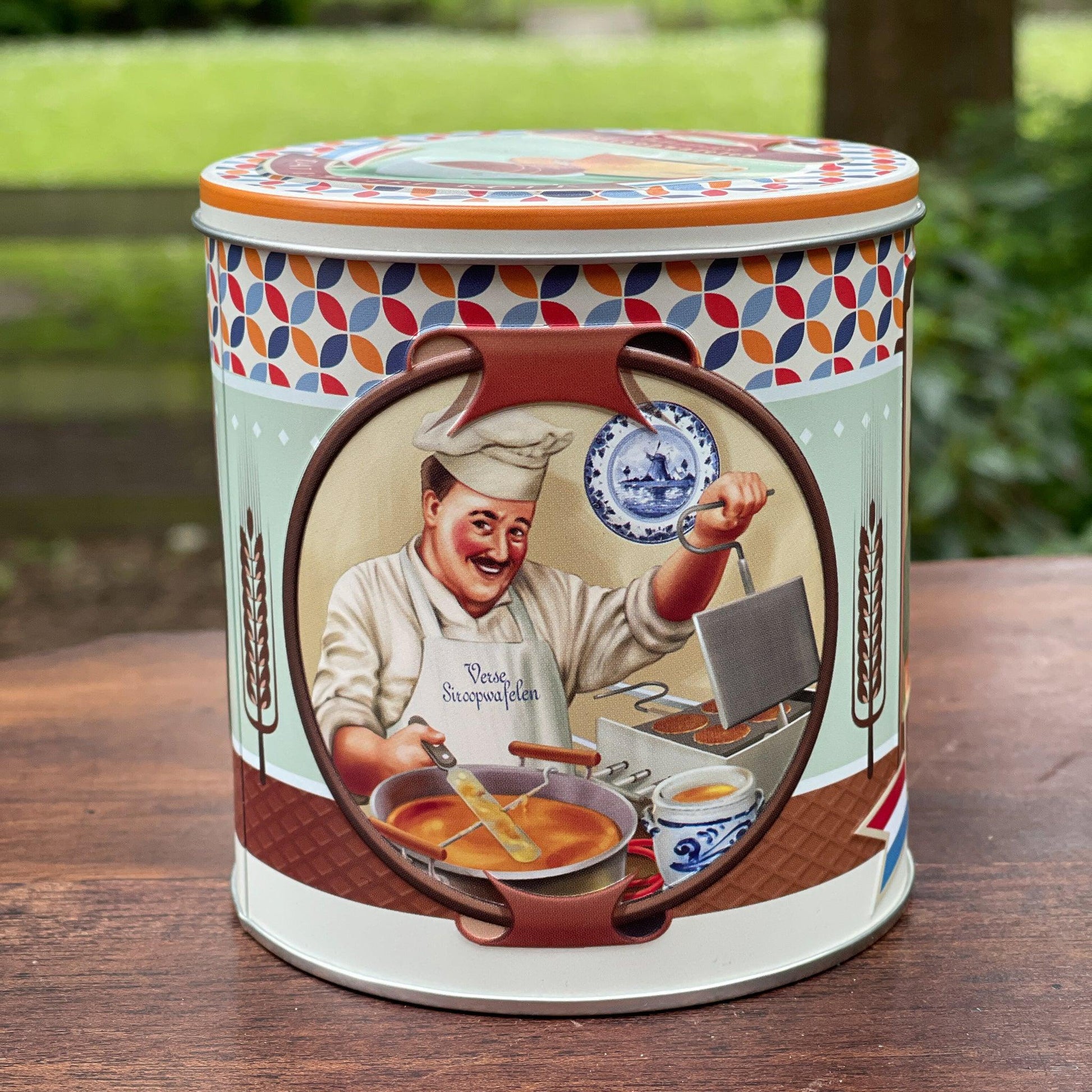 Blik Ambachtelijke Stroopwafelen - Bamestra Curiosa