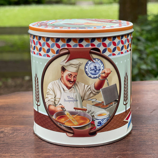 Blik Ambachtelijke Stroopwafelen - Bamestra Curiosa