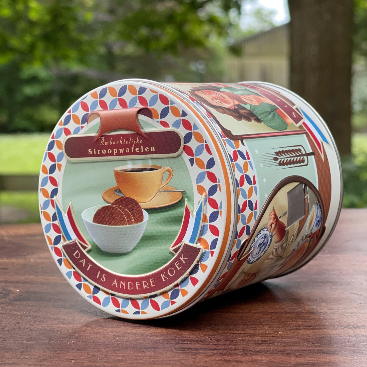 Blik Ambachtelijke Stroopwafelen - Bamestra Curiosa