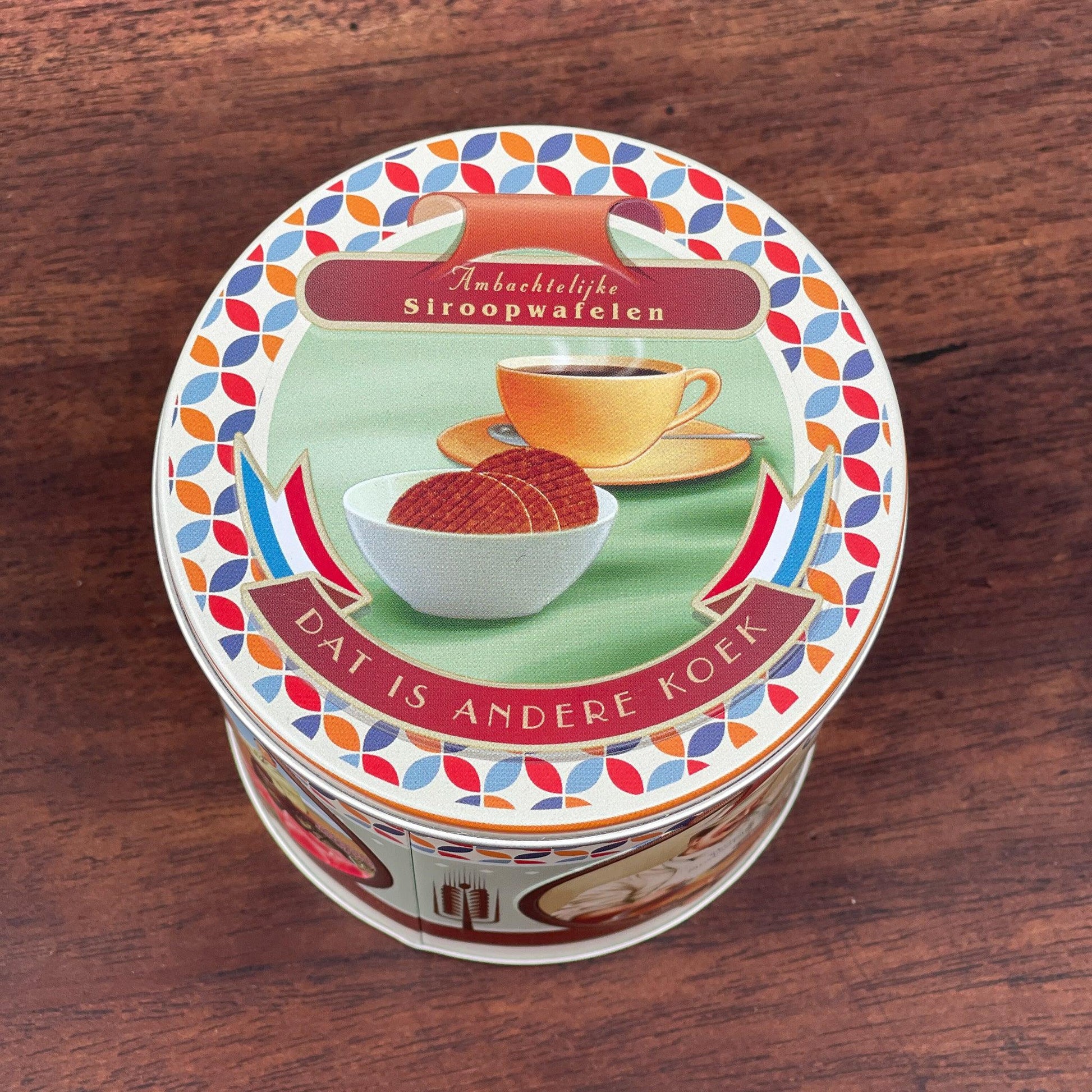 Blik Ambachtelijke Stroopwafelen - Bamestra Curiosa