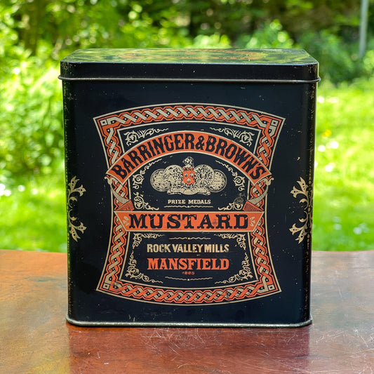 Blik van Barringer & Brown's Mustard - Bamestra Curiosa