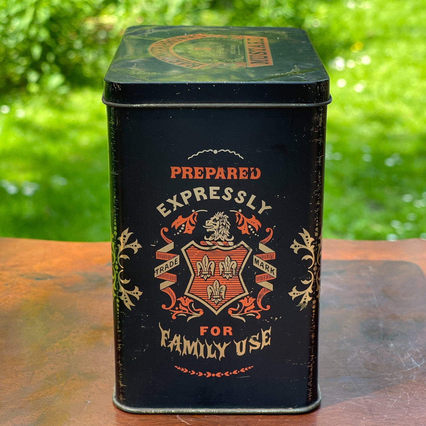 Blik van Barringer & Brown's Mustard - Bamestra Curiosa