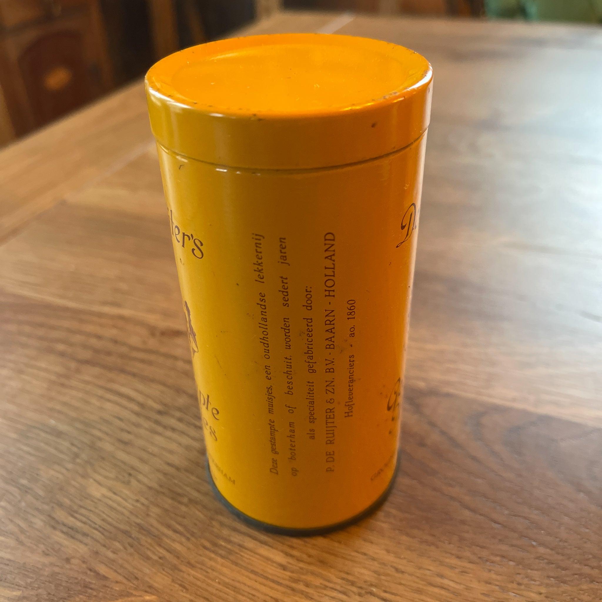 Blikje De Ruijter's Gestampte Muisjes - Bamestra Curiosa