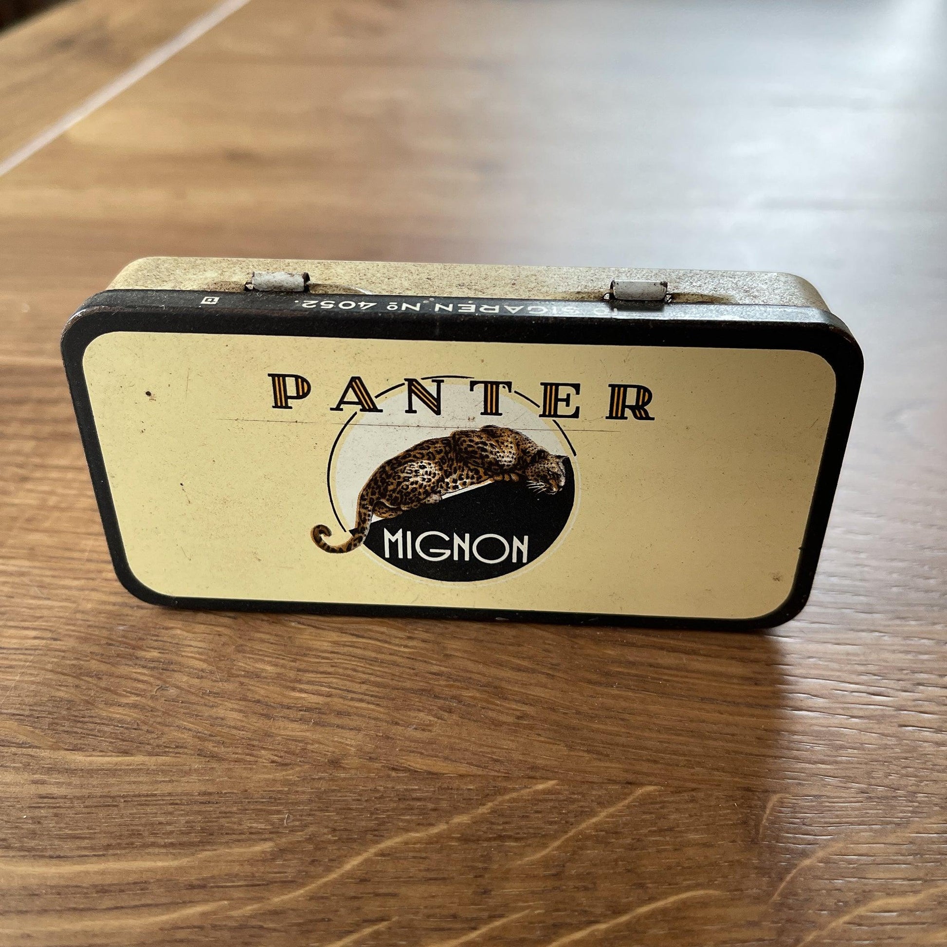 Blikje van Panter Sigarenfabrieken - Bamestra Curiosa