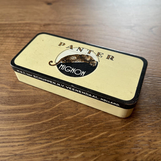 Blikje van Panter Sigarenfabrieken - Bamestra Curiosa