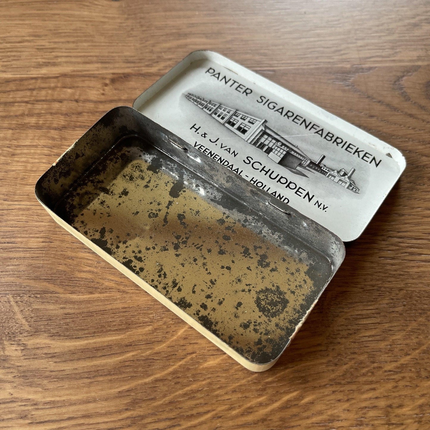 Blikje van Panter Sigarenfabrieken - Bamestra Curiosa