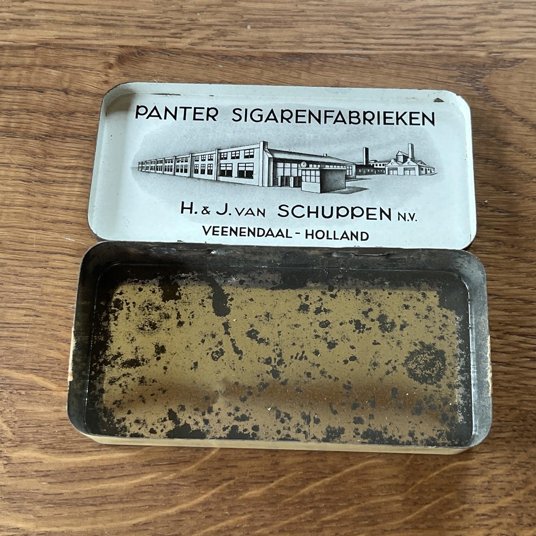 Blikje van Panter Sigarenfabrieken - Bamestra Curiosa