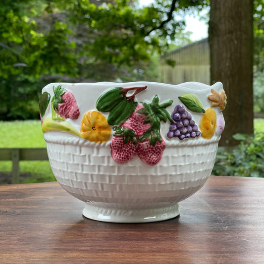 Bloempot met fruitrand - Bamestra Curiosa