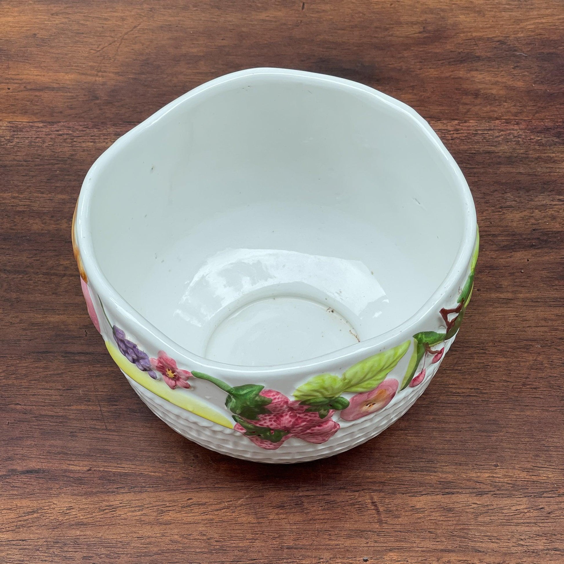 Bloempot met fruitrand - Bamestra Curiosa