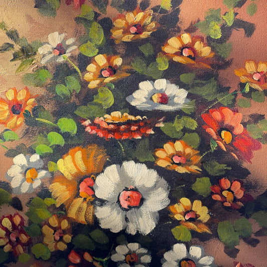 Bloemstilleven olieverf op doek - Tiziani - Bamestra Curiosa