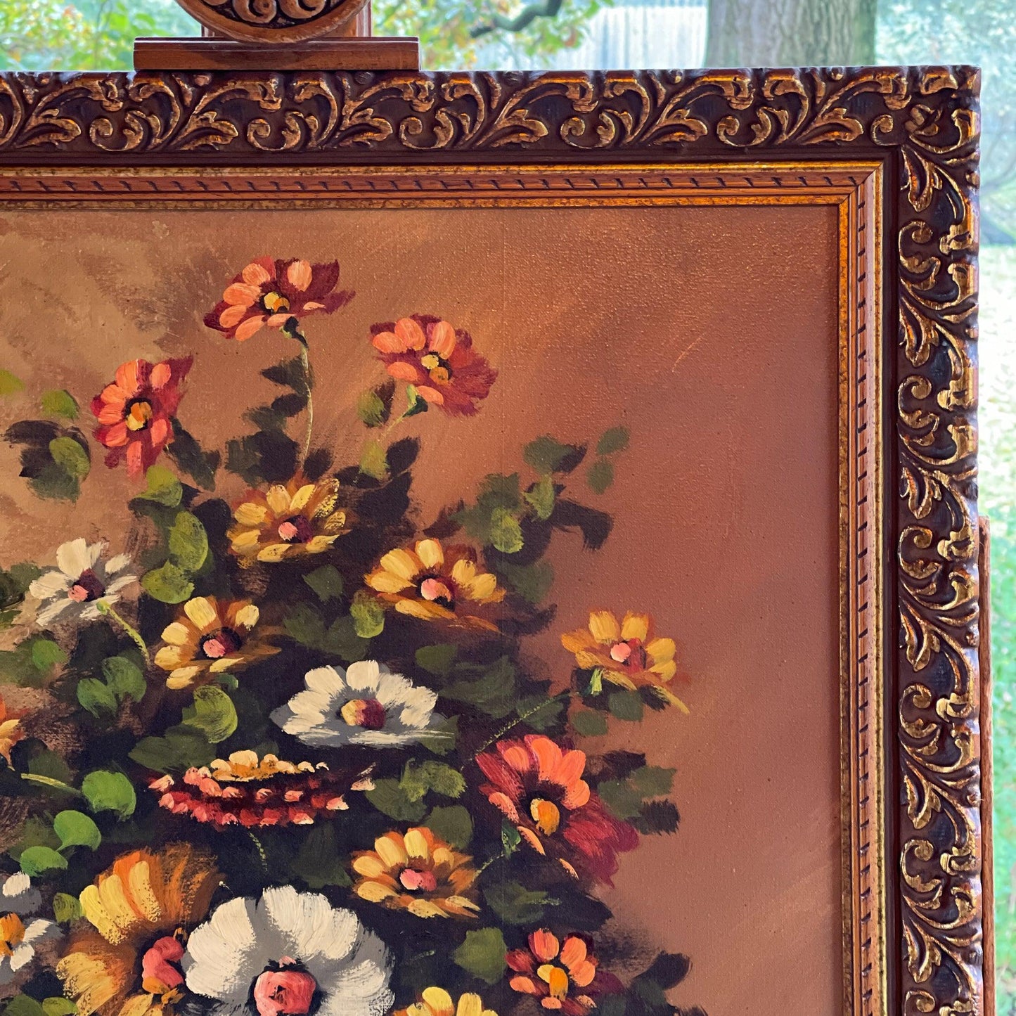 Bloemstilleven olieverf op doek - Tiziani - Bamestra Curiosa