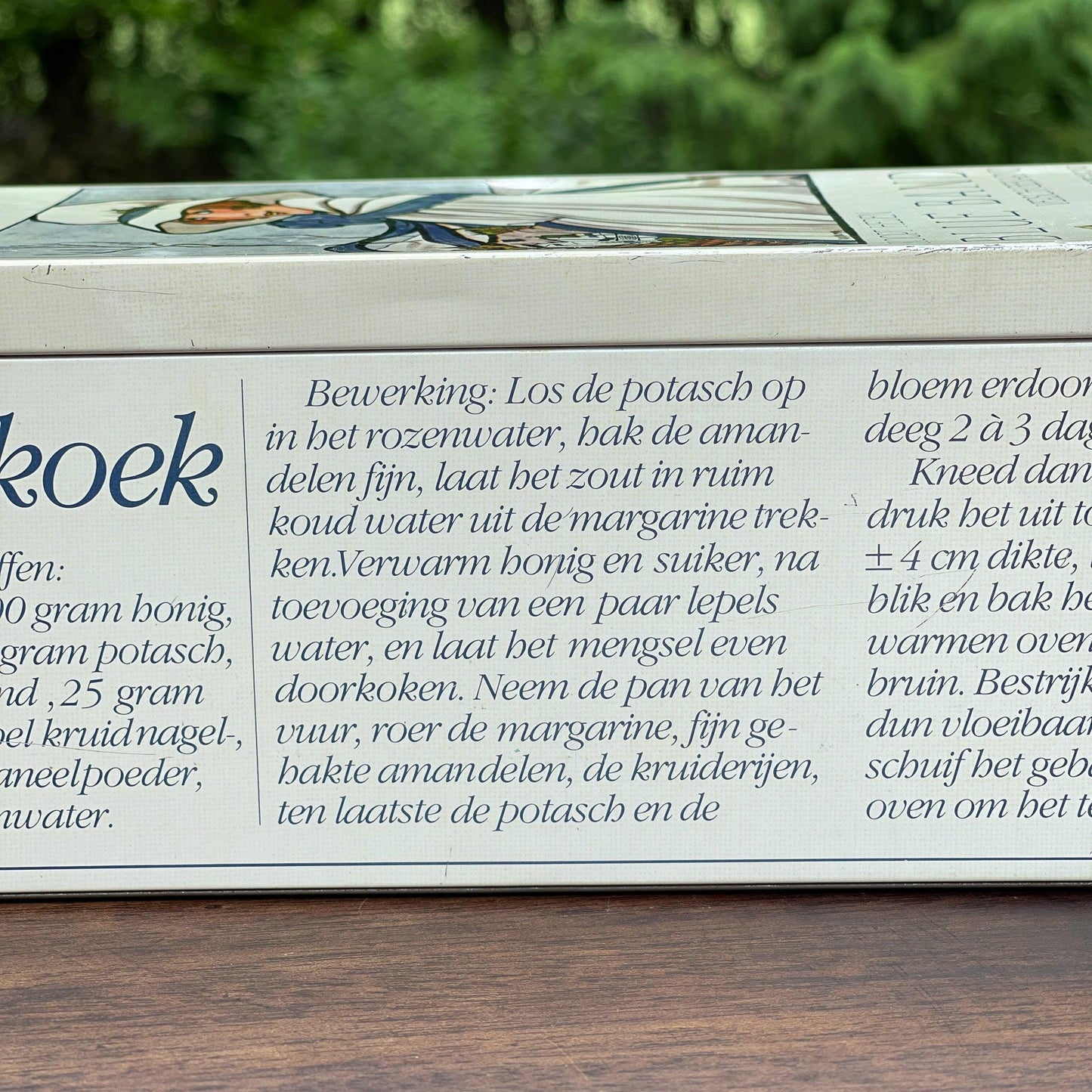 Blue Band Honigkoek blik - Bamestra Curiosa