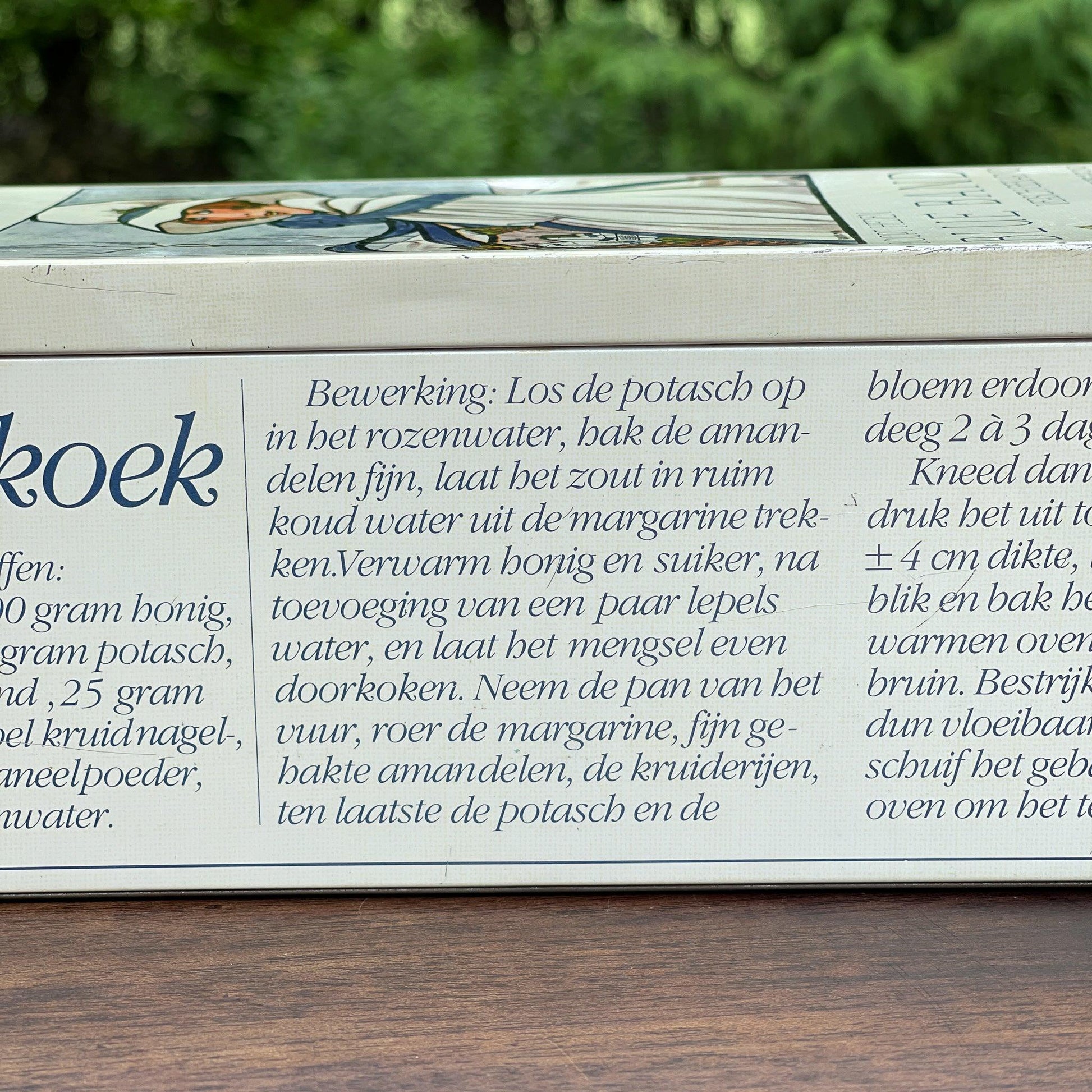 Blue Band Honigkoek blik - Bamestra Curiosa