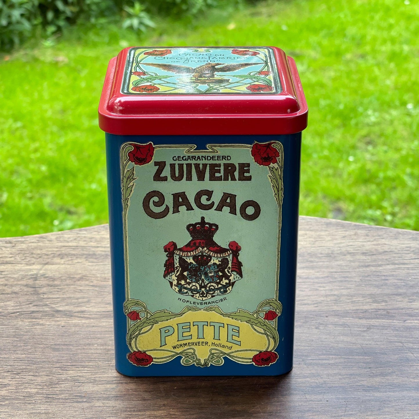 Boon's Cacao blik - Bamestra Curiosa