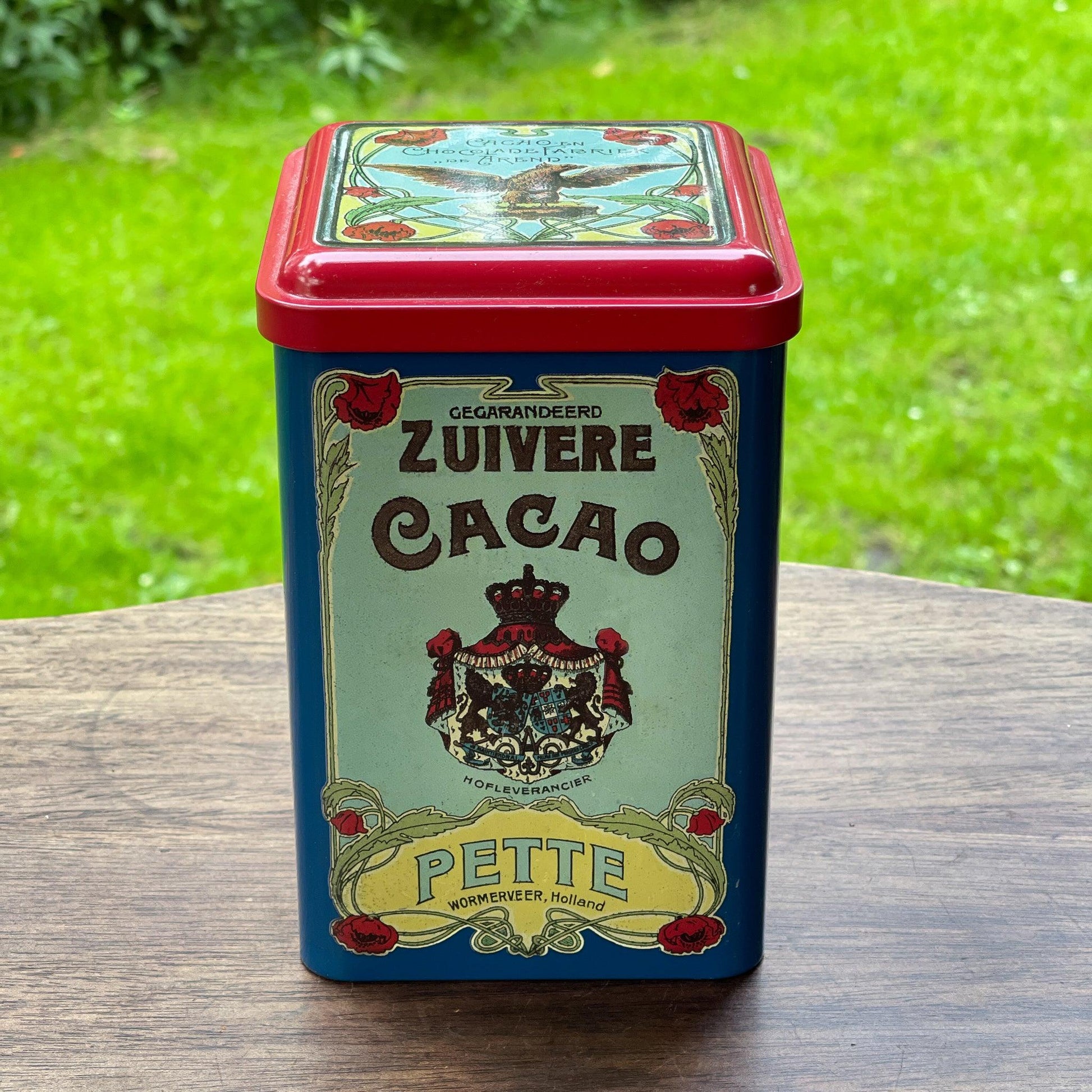 Boon's Cacao blik - Bamestra Curiosa