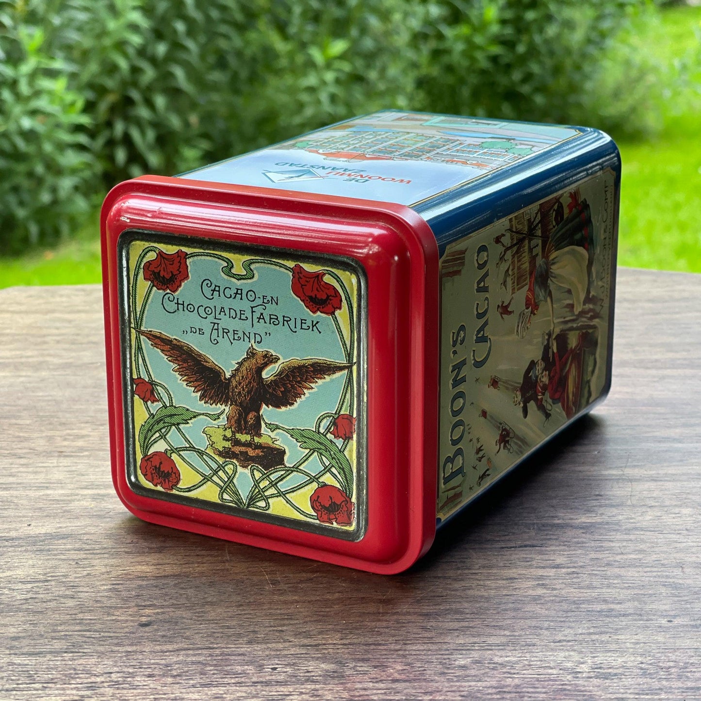 Boon's Cacao blik - Bamestra Curiosa