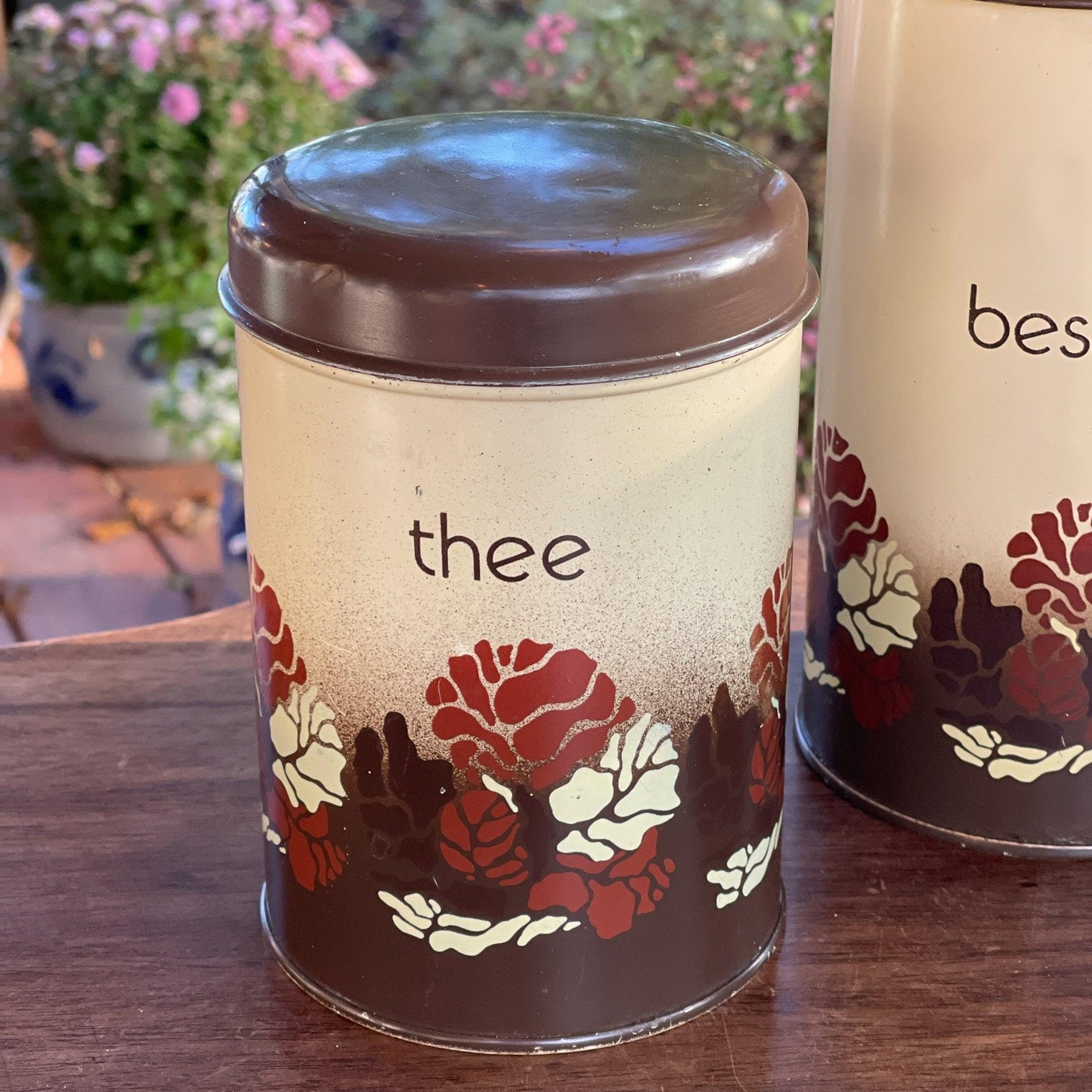 Brabantia beschuit thee en suiker bussen - The Collectionist