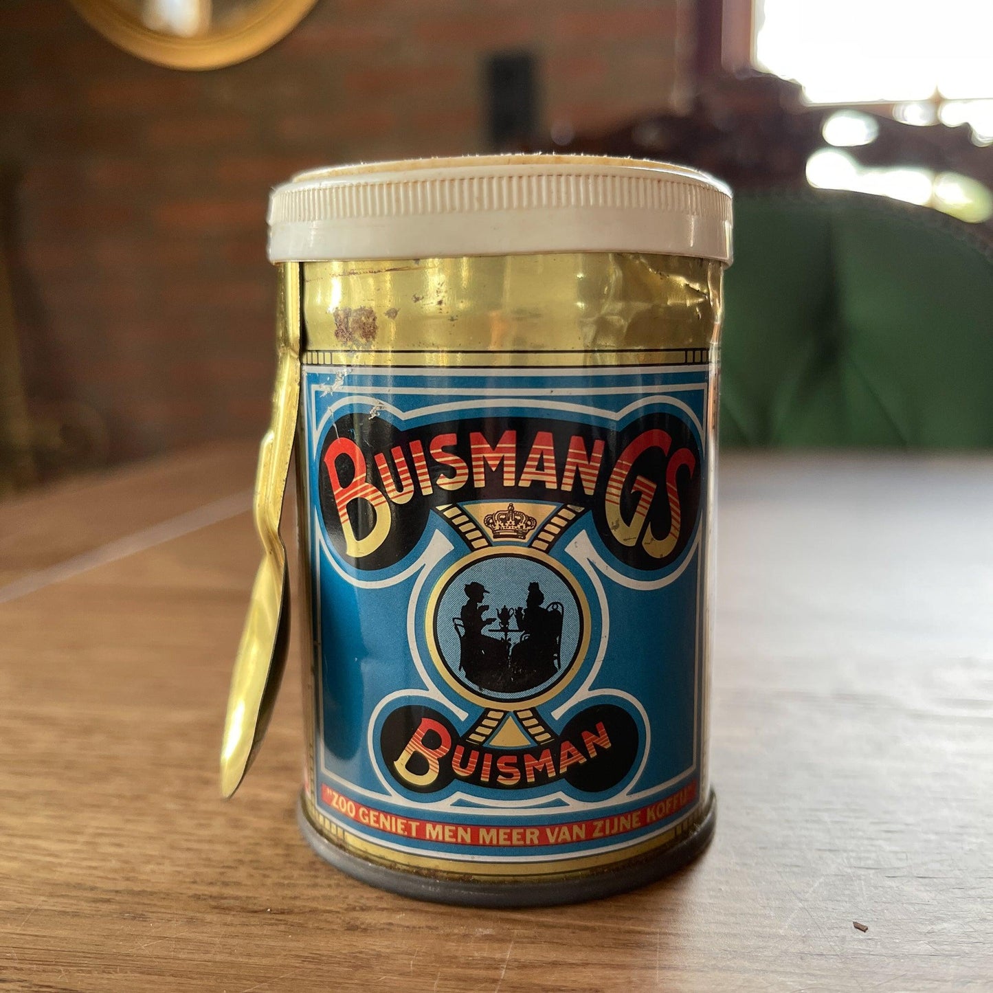 Buisman blikje met lepeltje - Bamestra Curiosa