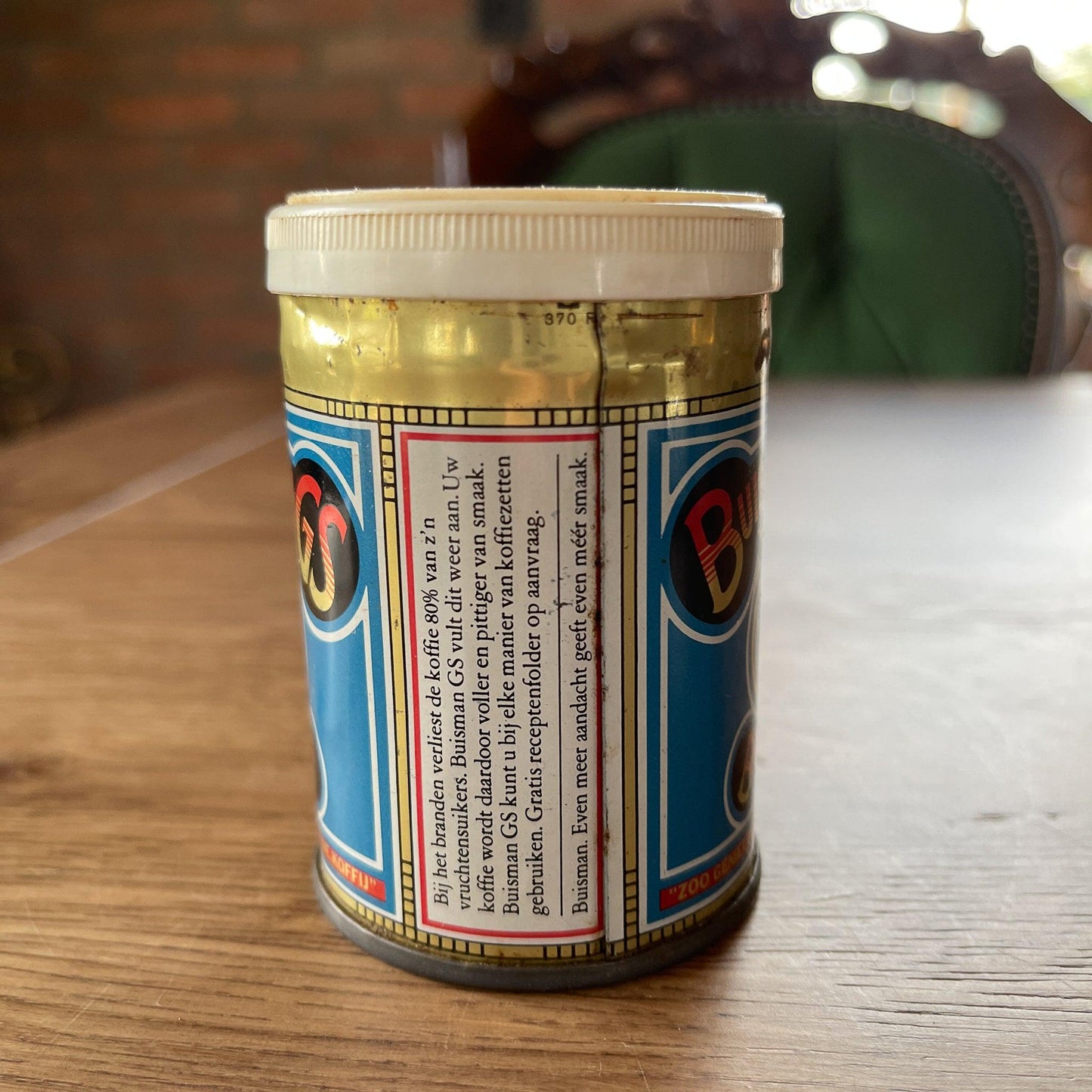 Buisman blikje met lepeltje - Bamestra Curiosa