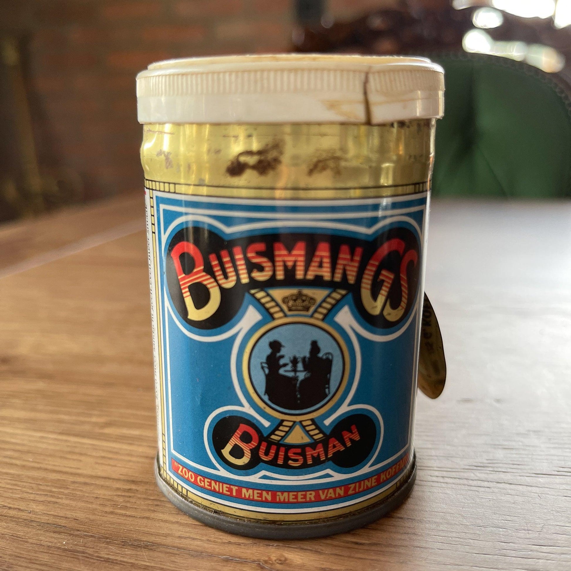 Buisman blikje met lepeltje - Bamestra Curiosa