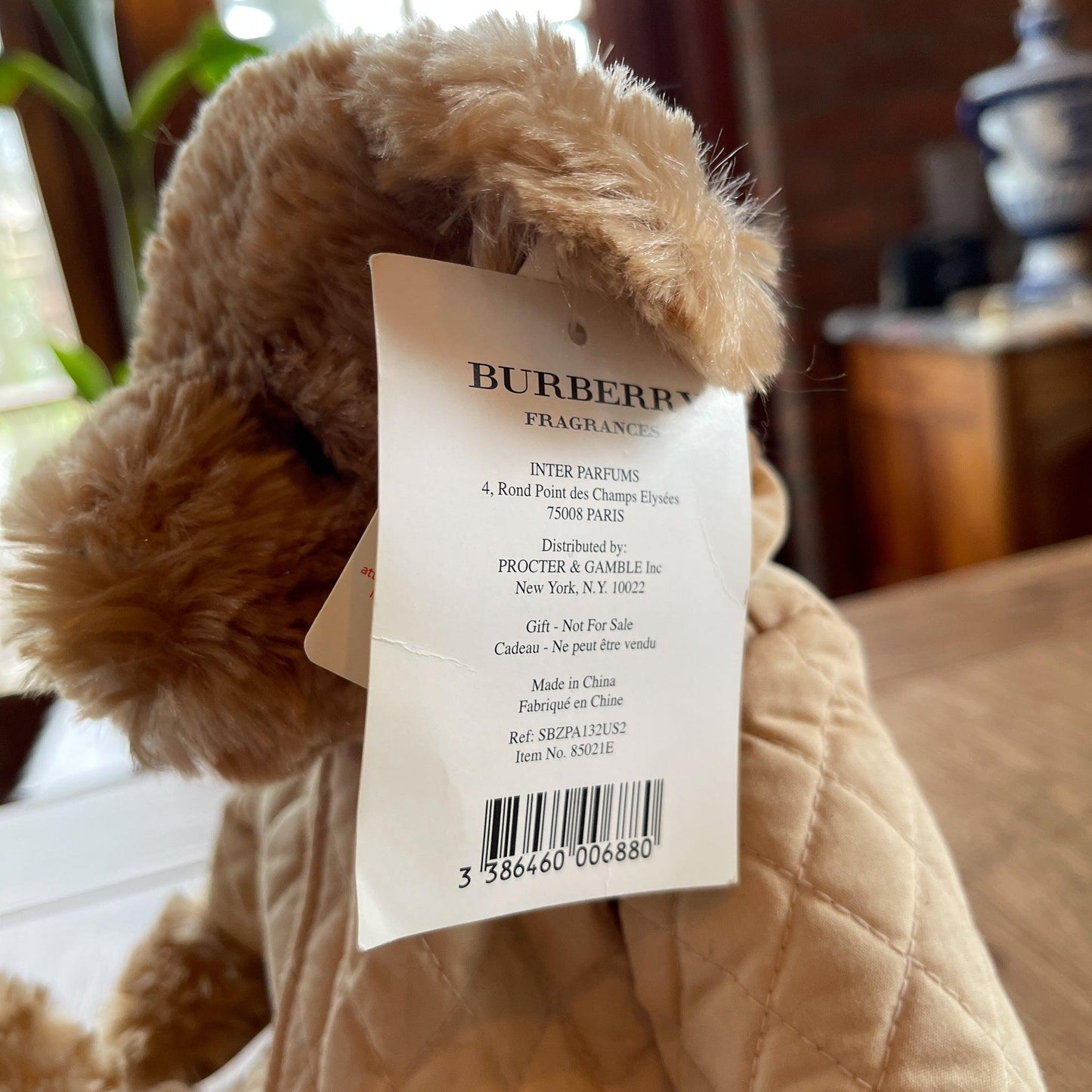 Burberry Teddybeer - Bamestra Curiosa