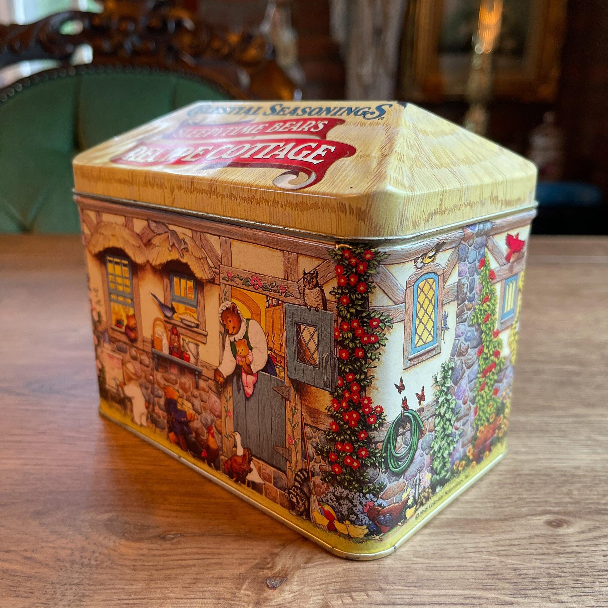 Celestial Seasonings blik met beren - Bamestra Curiosa