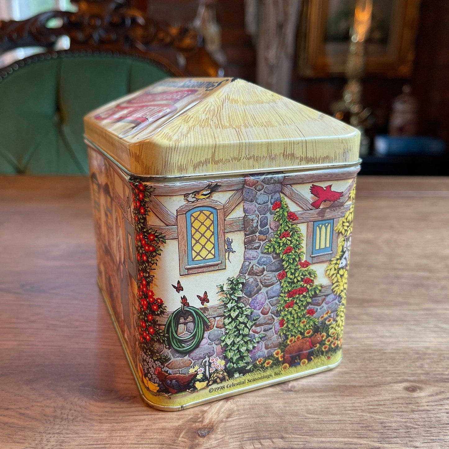 Celestial Seasonings blik met beren - Bamestra Curiosa