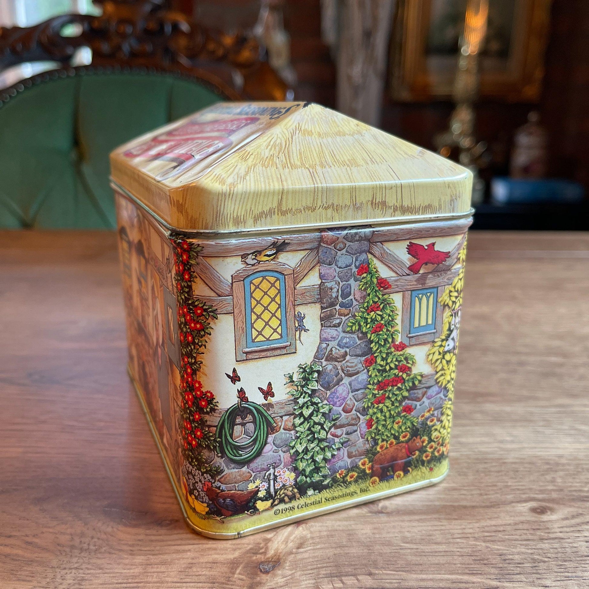 Celestial Seasonings blik met beren - Bamestra Curiosa