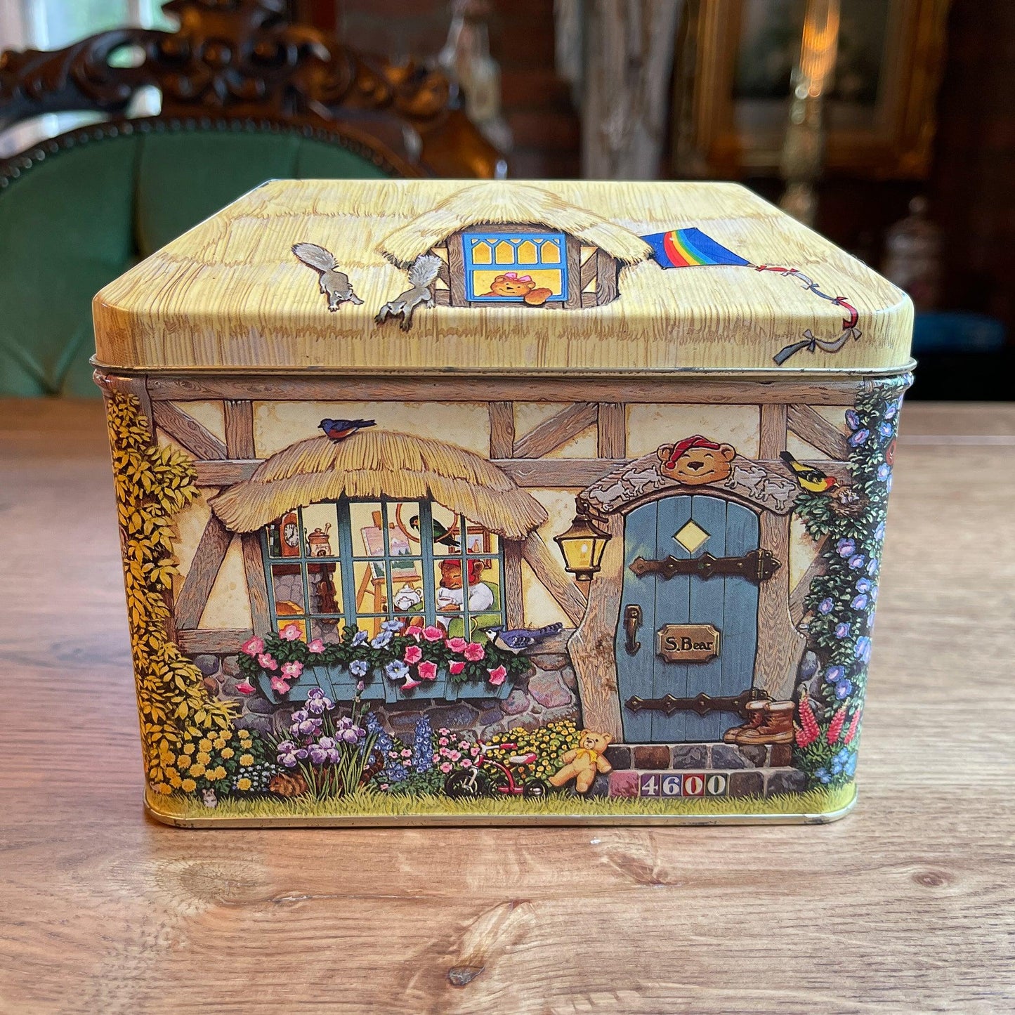 Celestial Seasonings blik met beren - Bamestra Curiosa