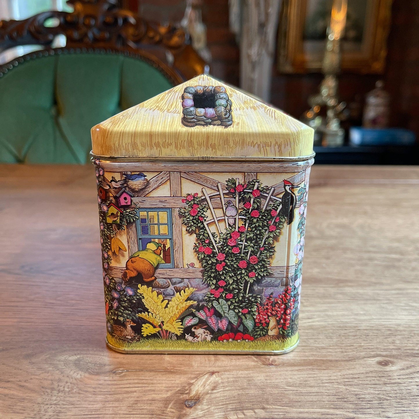 Celestial Seasonings blik met beren - Bamestra Curiosa