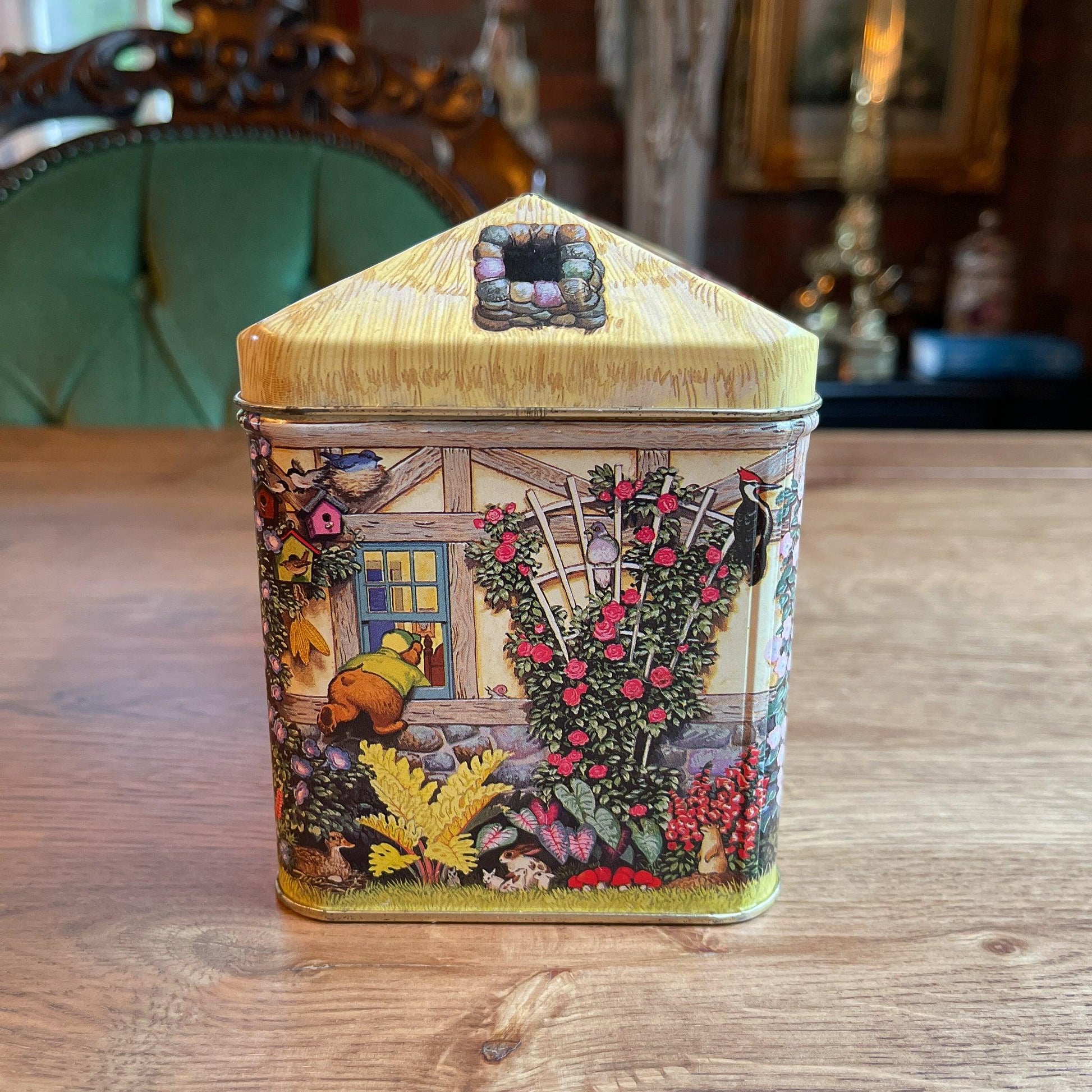 Celestial Seasonings blik met beren - Bamestra Curiosa