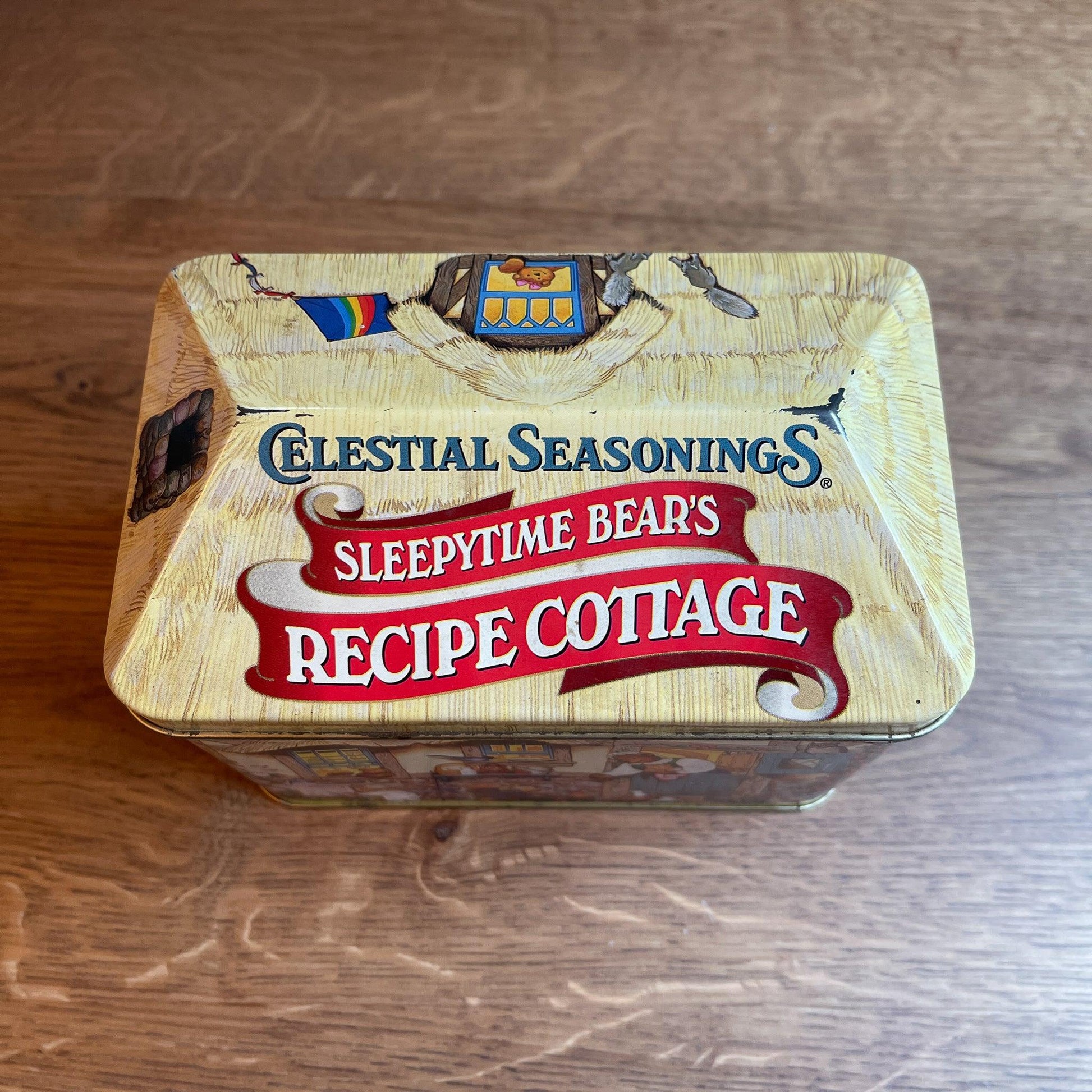 Celestial Seasonings blik met beren - Bamestra Curiosa