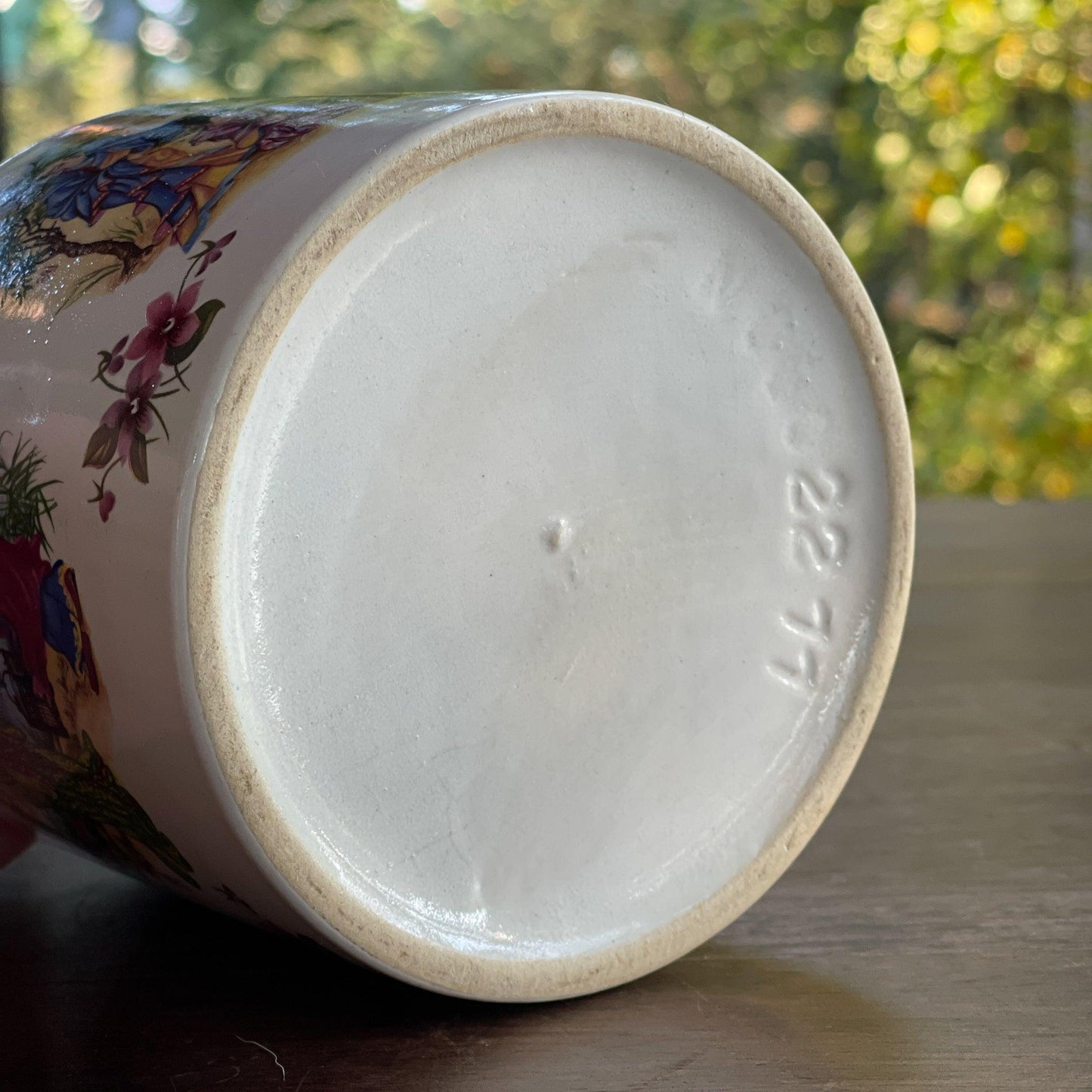 Chinees bloempotje keramiek - Bamestra Curiosa