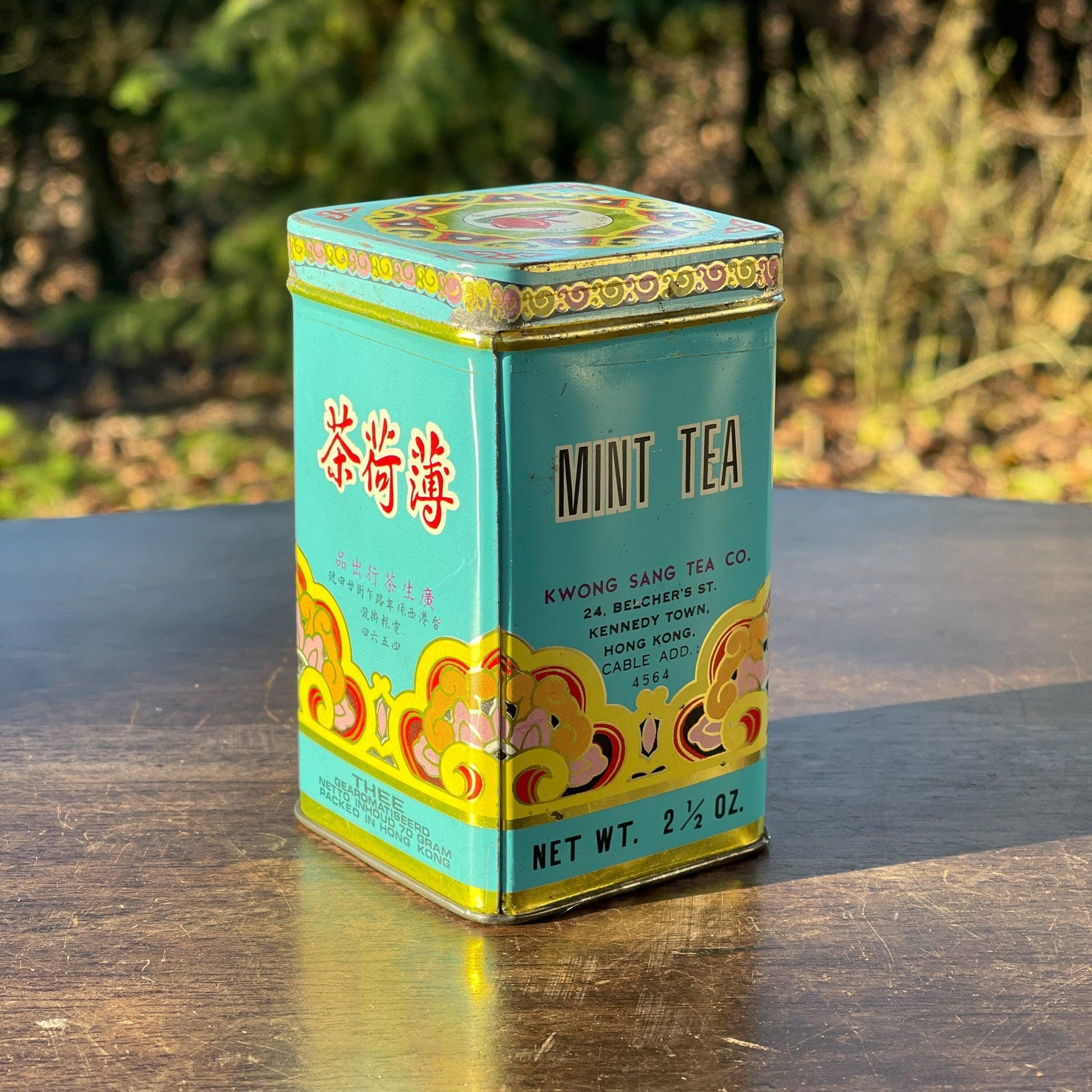 Chinese Mint Tea blikje - Bamestra Curiosa