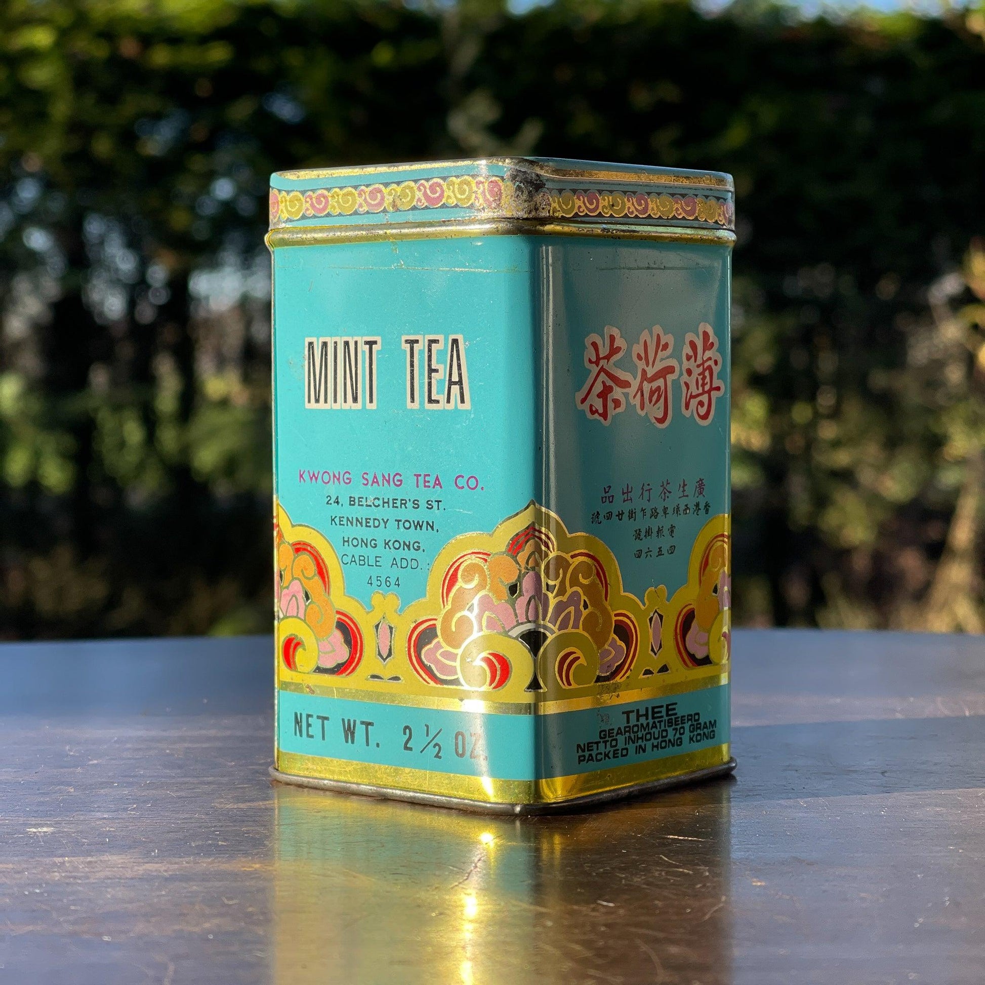 Chinese Mint Tea blikje - Bamestra Curiosa